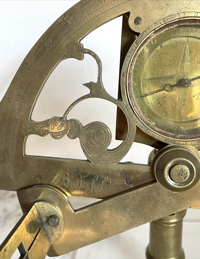 Butterfield Graphometer Floral decorations C 1680