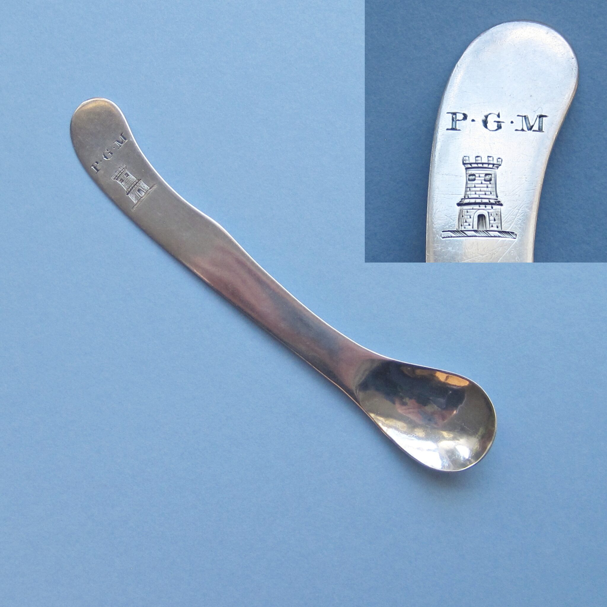 1813 Hallmarked Silver  Feeding Spoon?
