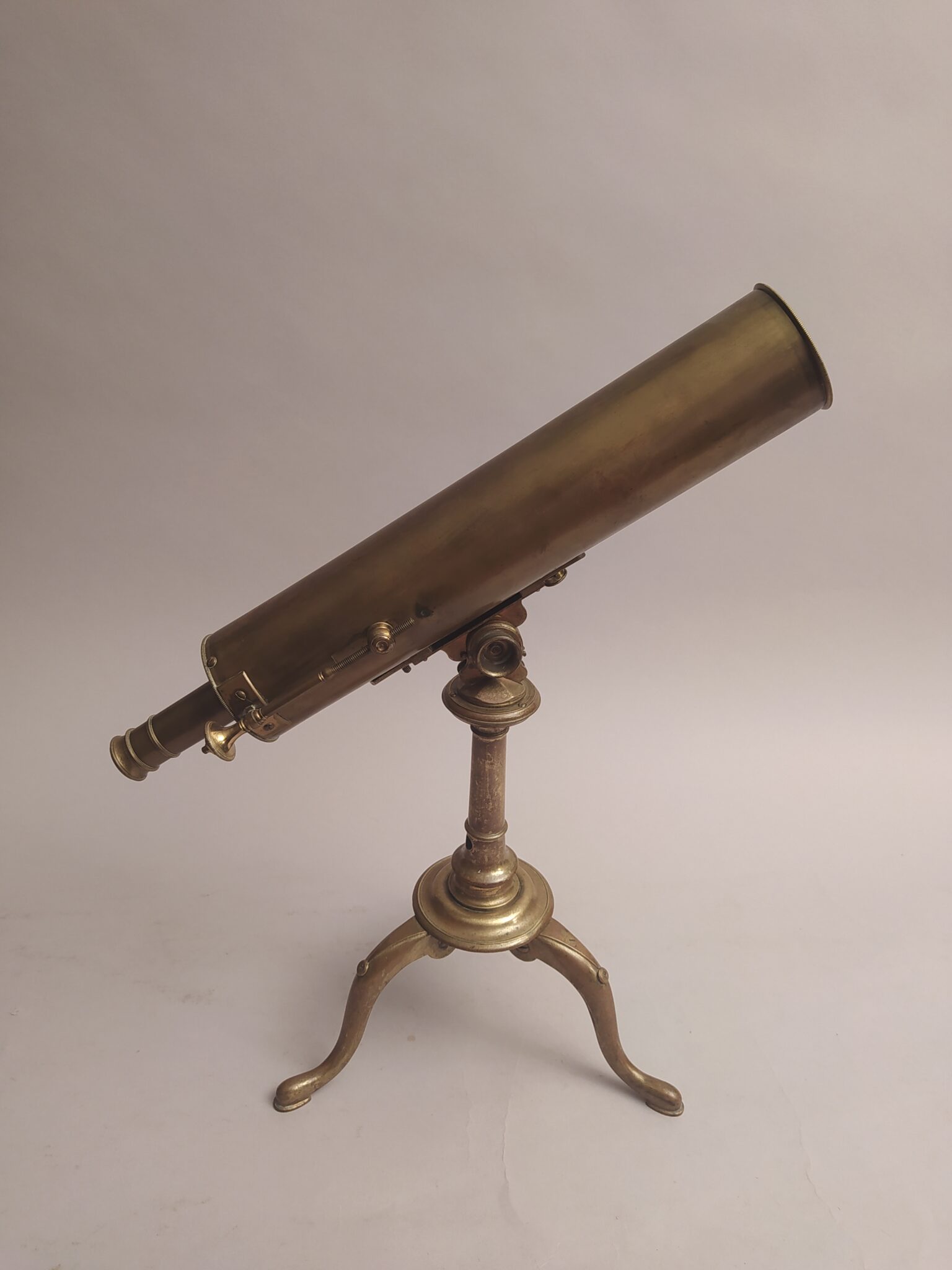 Gregorian library telescope signed “George Sterrop Maker”, 18th Century