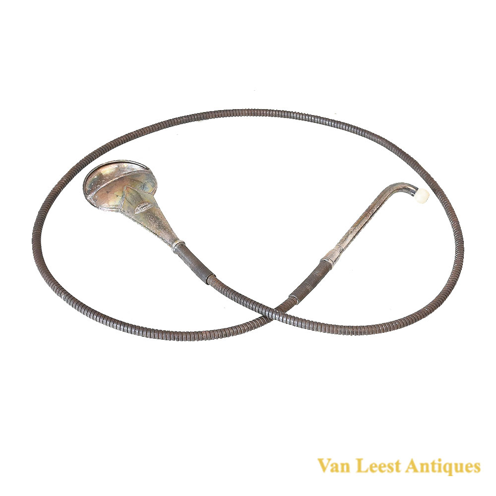 Conversation tube hearing aid, Hawksley London, c. 1870-1920