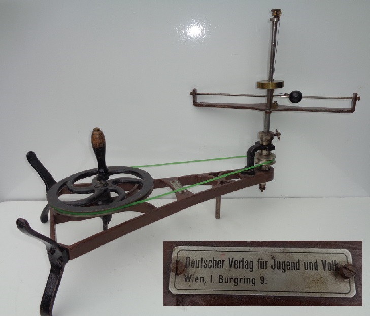 A centrifugal device J & V Wien 1921