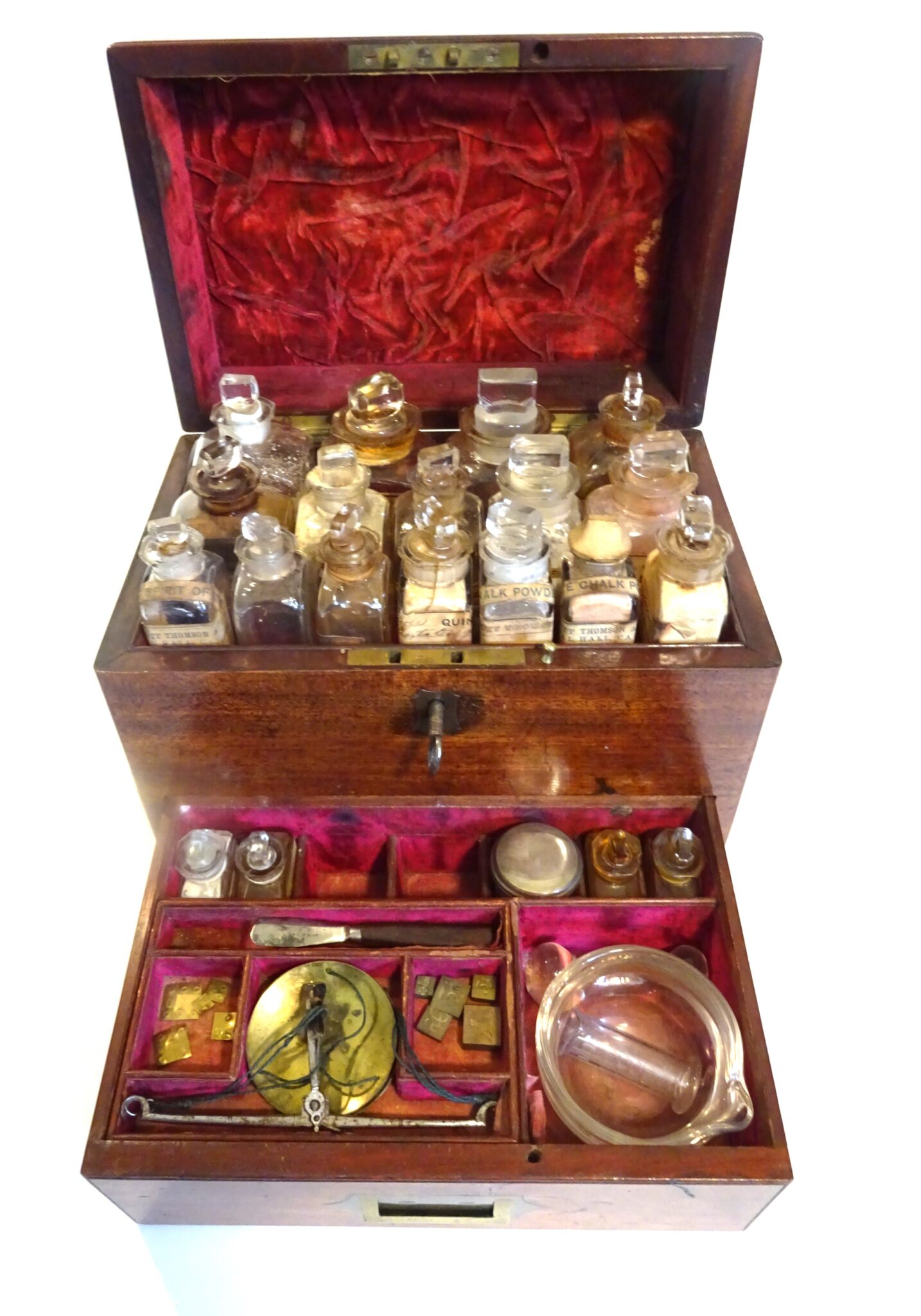 MId 19th Century Medicine Chest