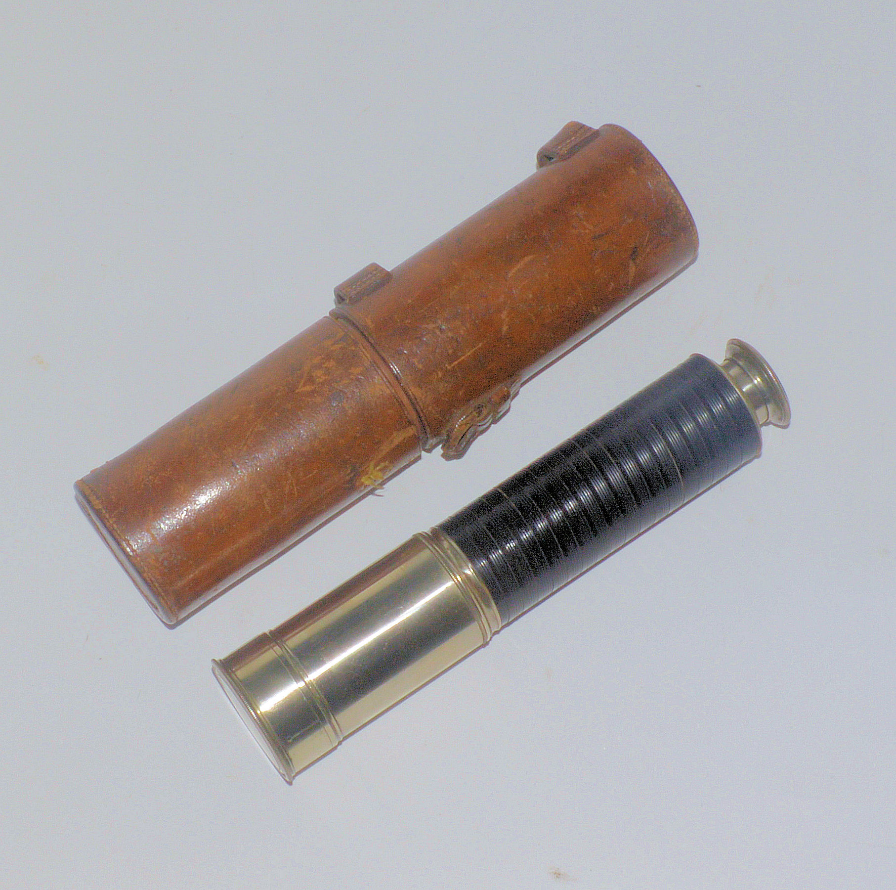 SOLD – three draw telescope by Ross.