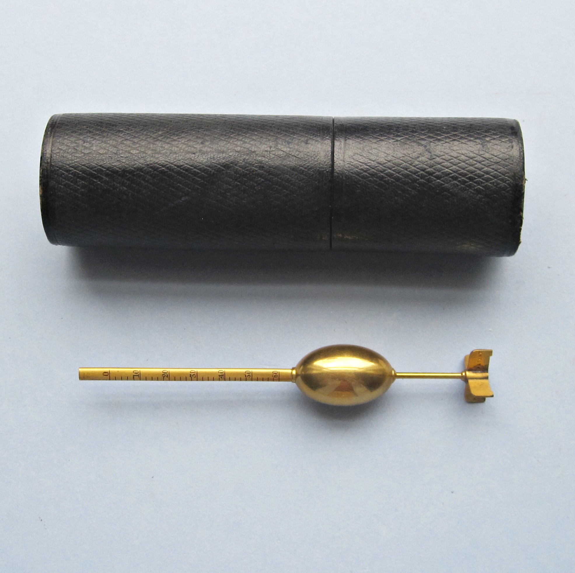 Hicks’ Patent Gilt-Metal Glucometer for Diabetes