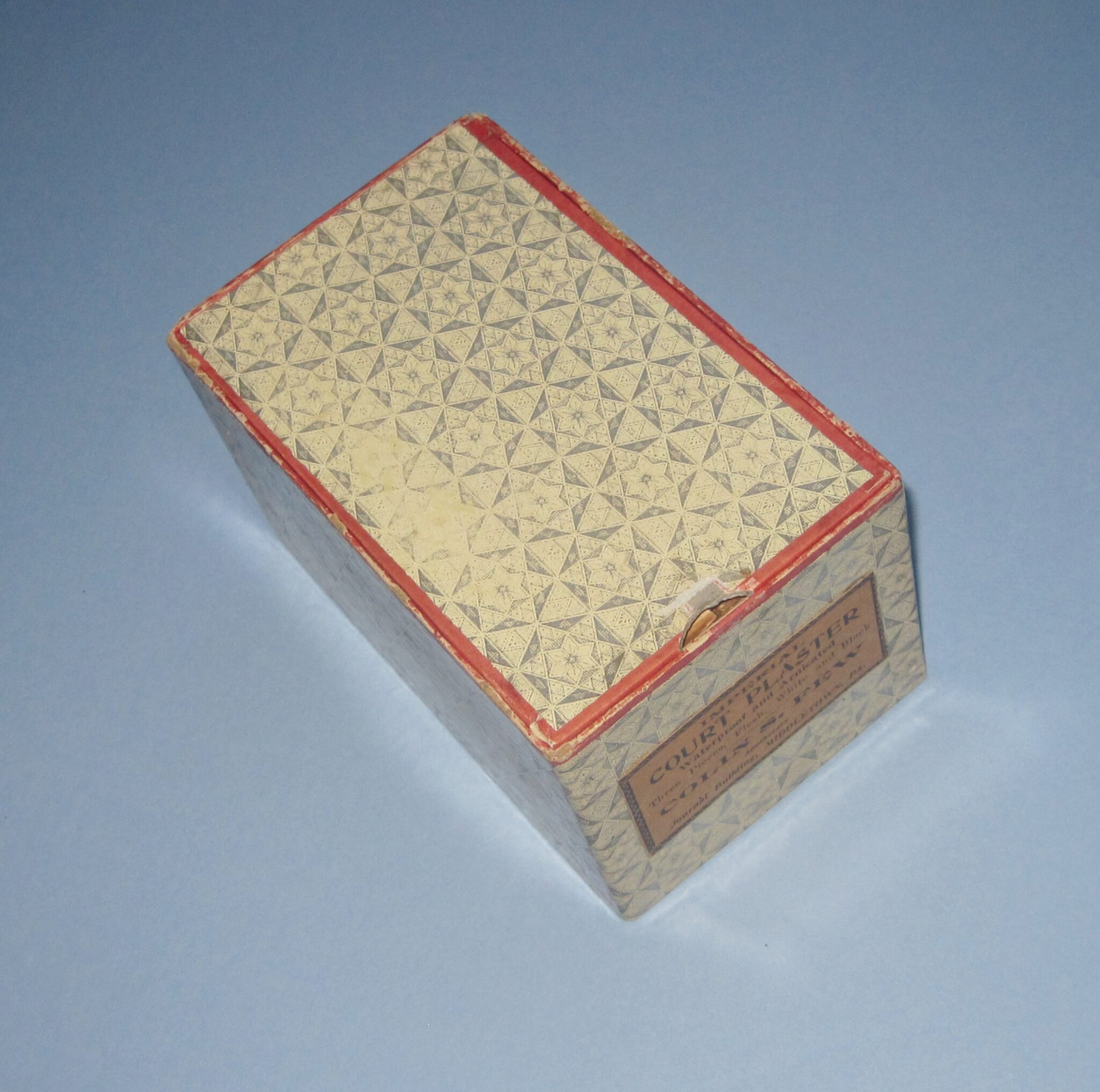 A C1900 Unused Box of Court Plasters