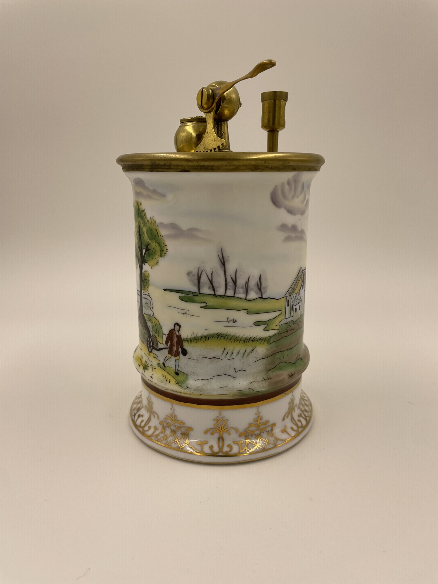 Rare antique French Dobereiner Lamp lighter c1830