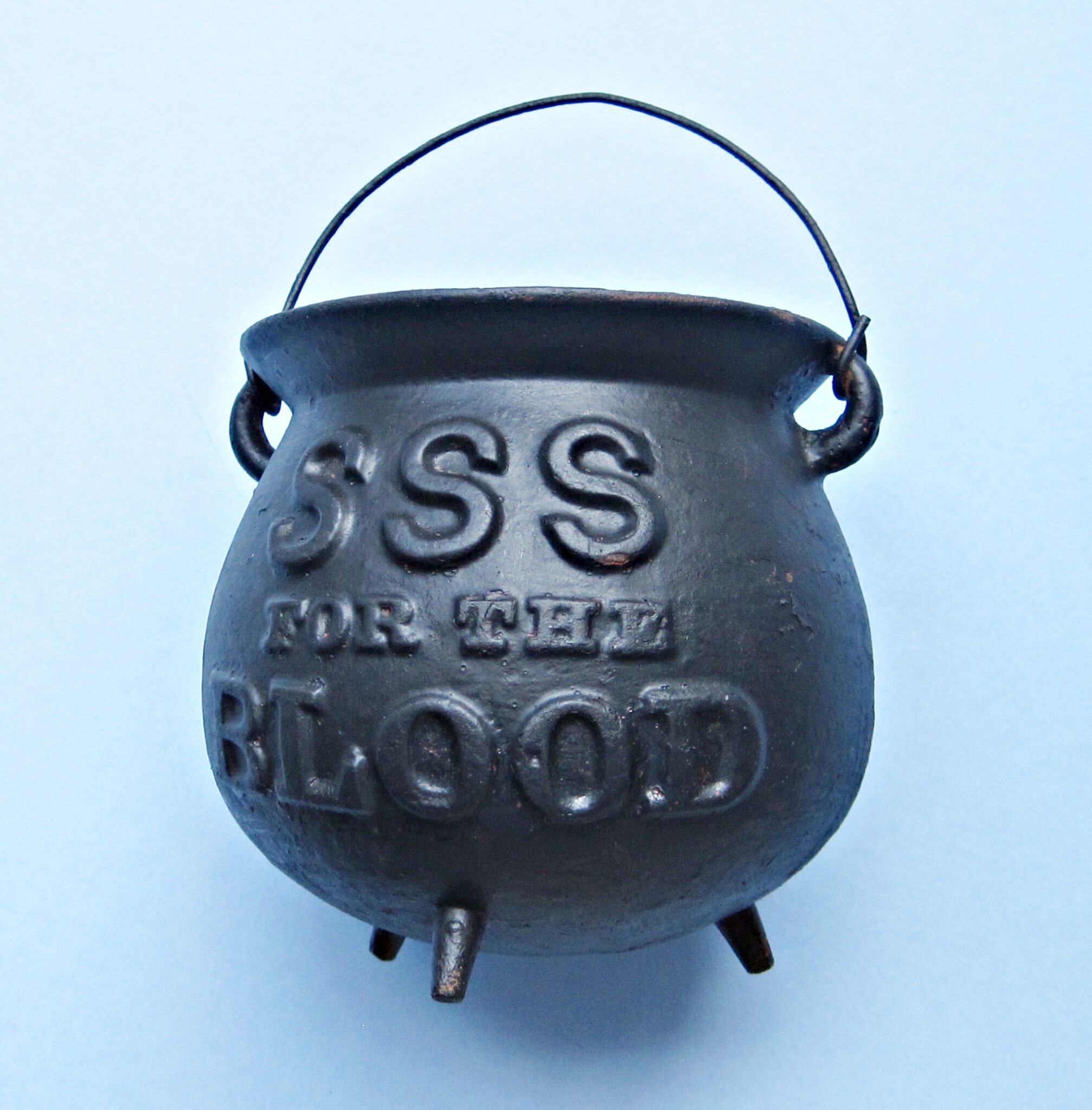 CAST-IRON STRING HOLDER:
