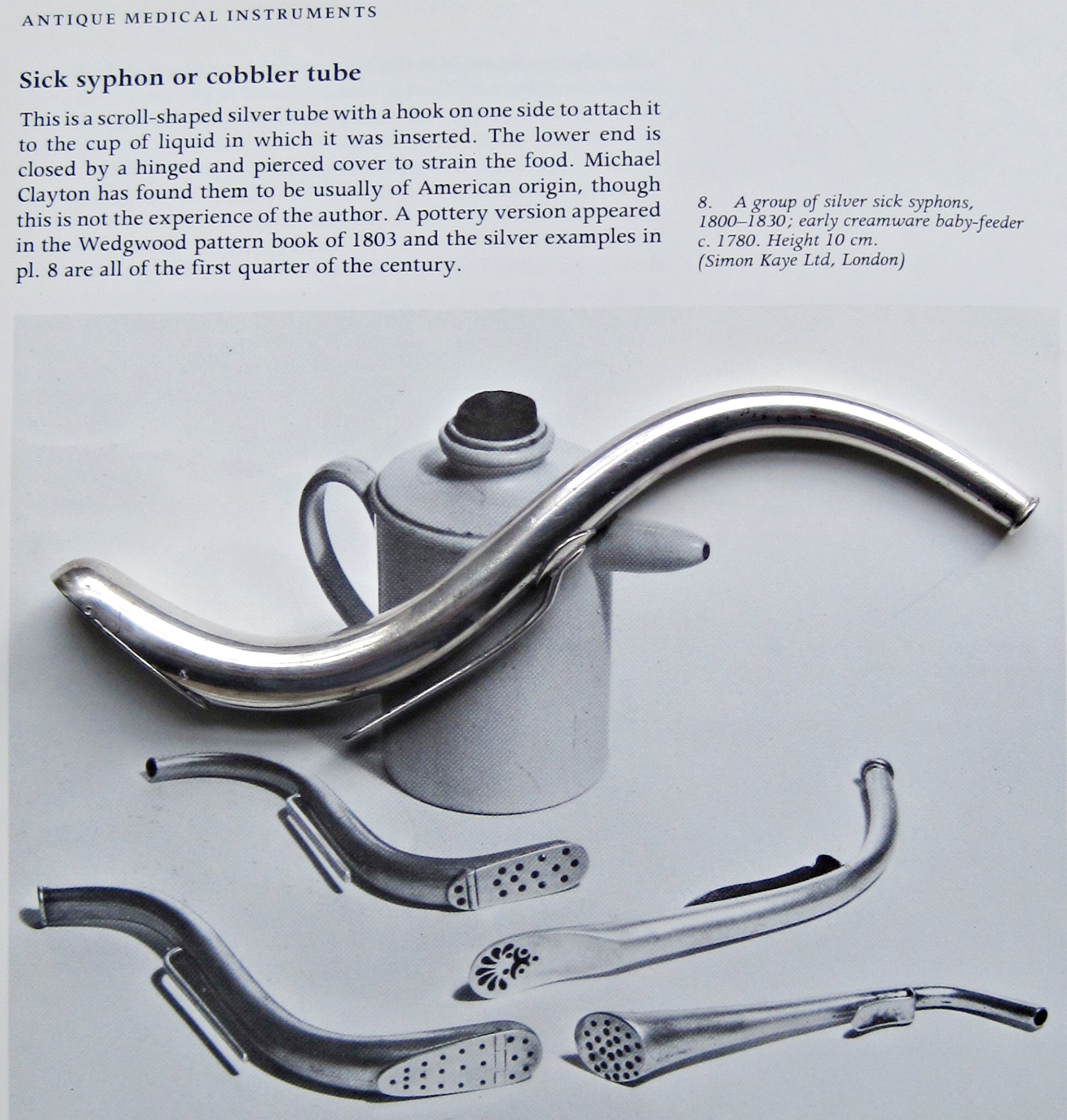 Silver C1825 Sick Syphon