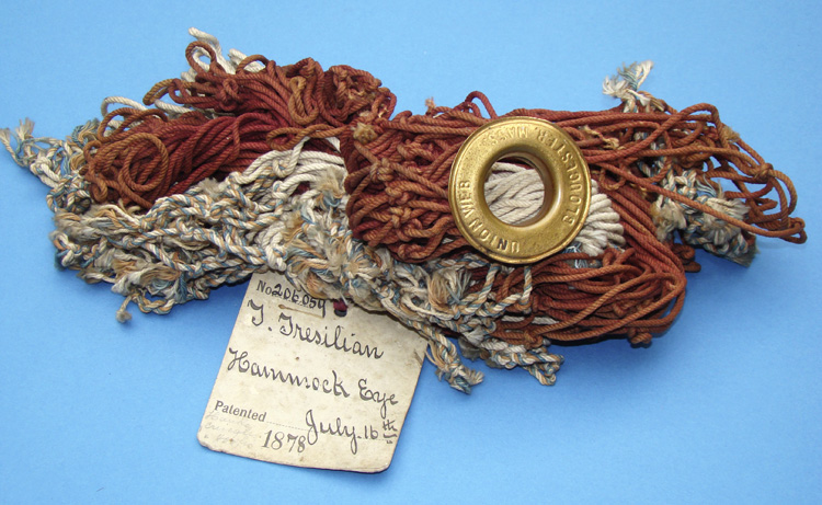 “IMPROVEMENT IN HAMMOCK-EYES” — SECURE SUPPORT FOR THE SLEEPING SAILOR