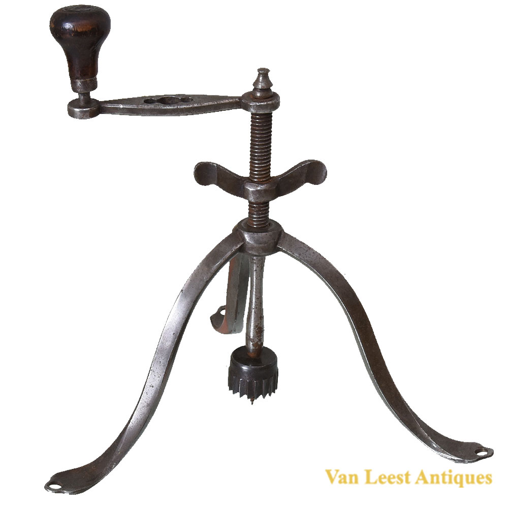 Tripod trepanning drill, c. 1800