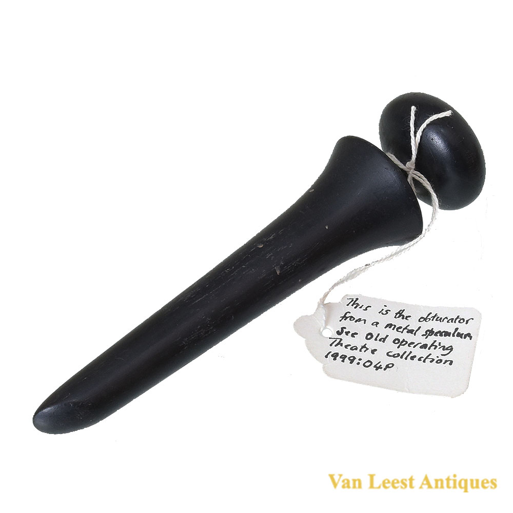 Ebony obturator 19th century