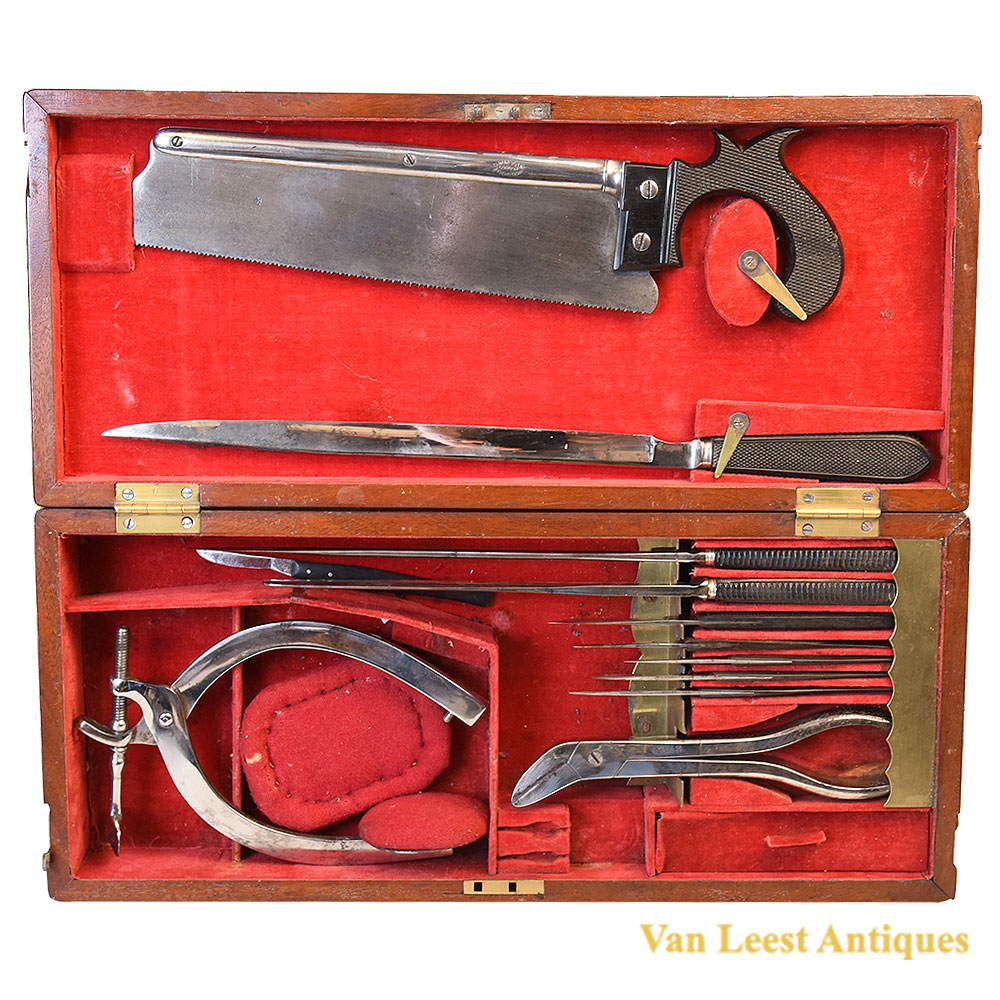 Weiss London amputation set, c. 1850