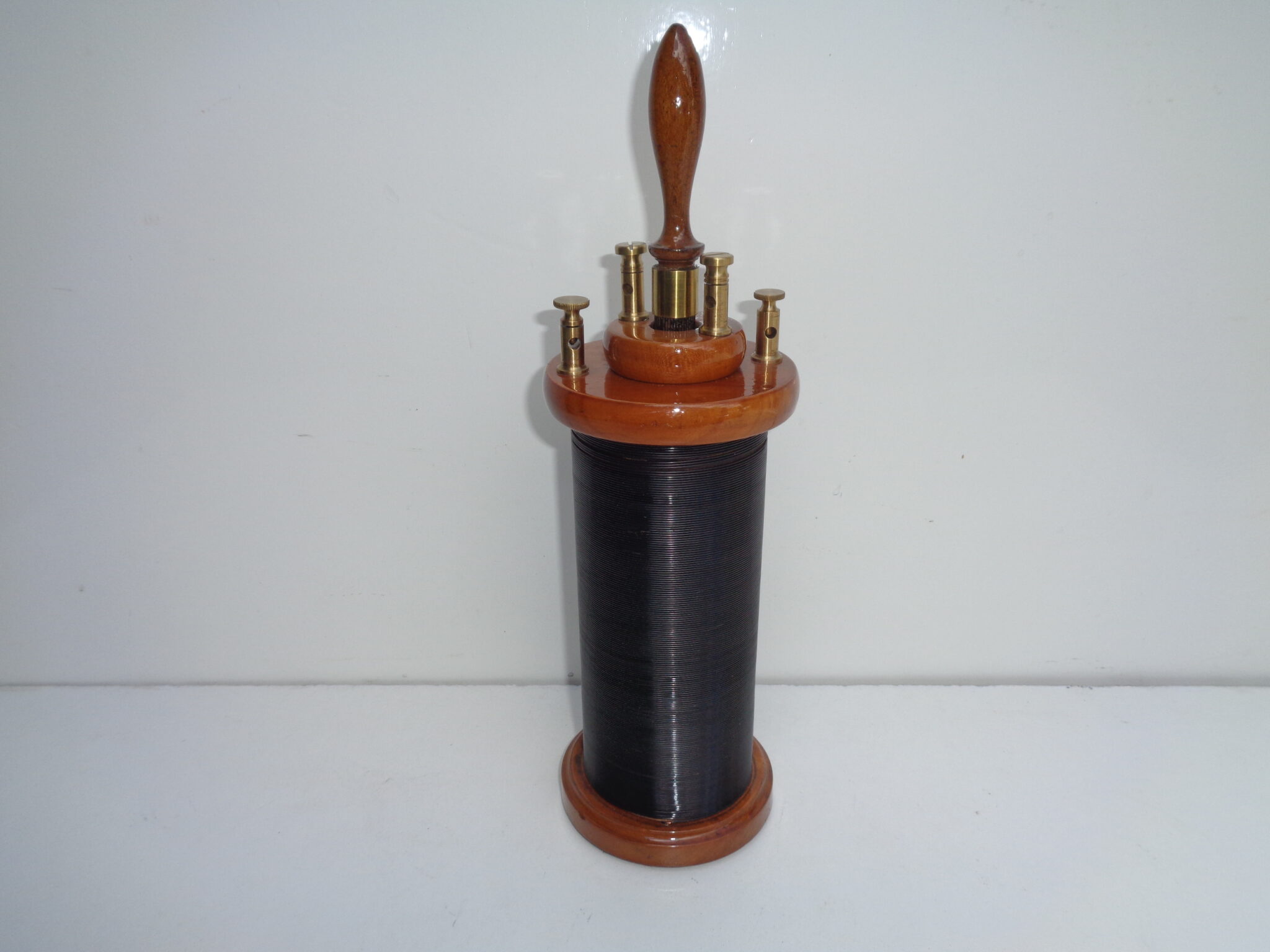 An electric induction coil