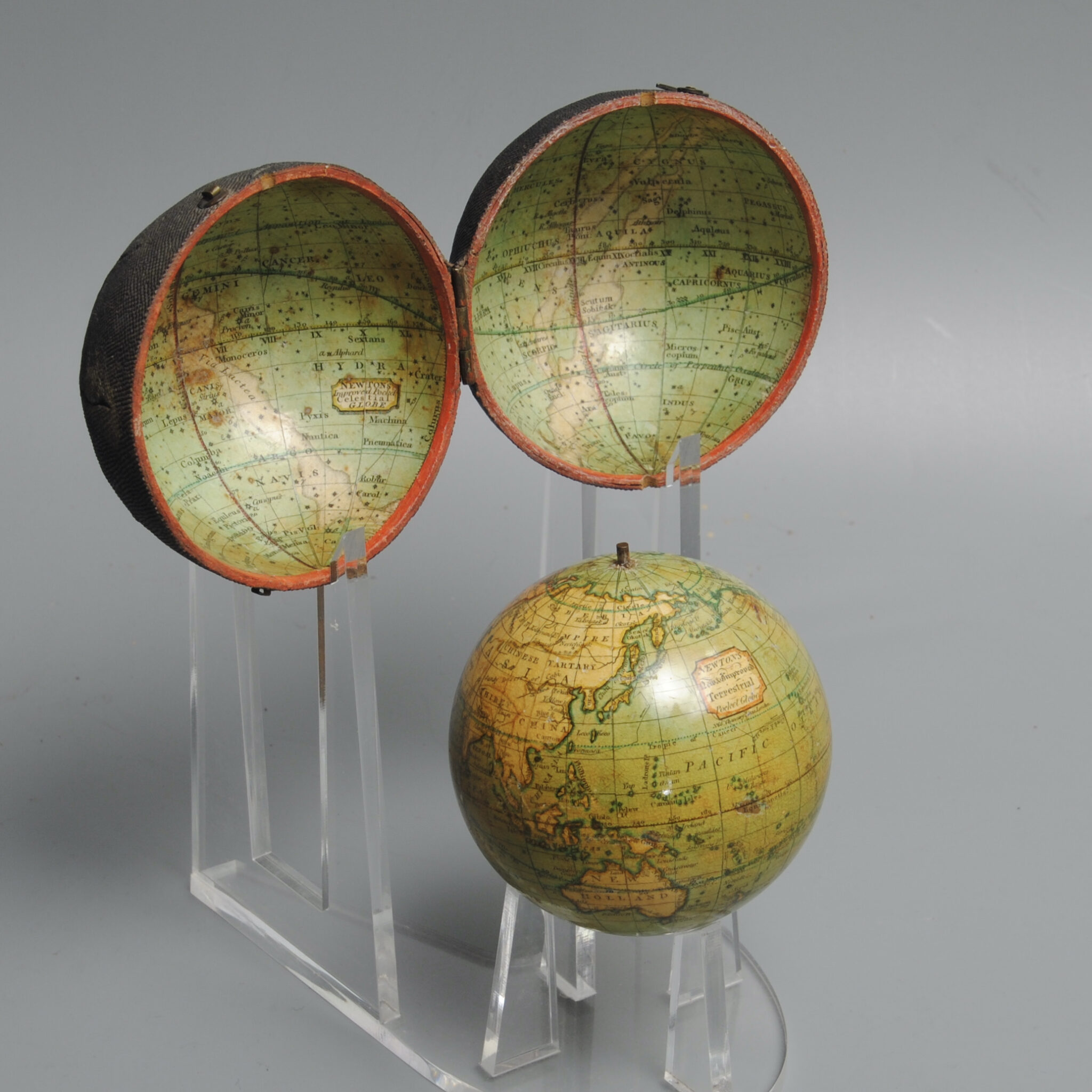 3′ newton pocket globe