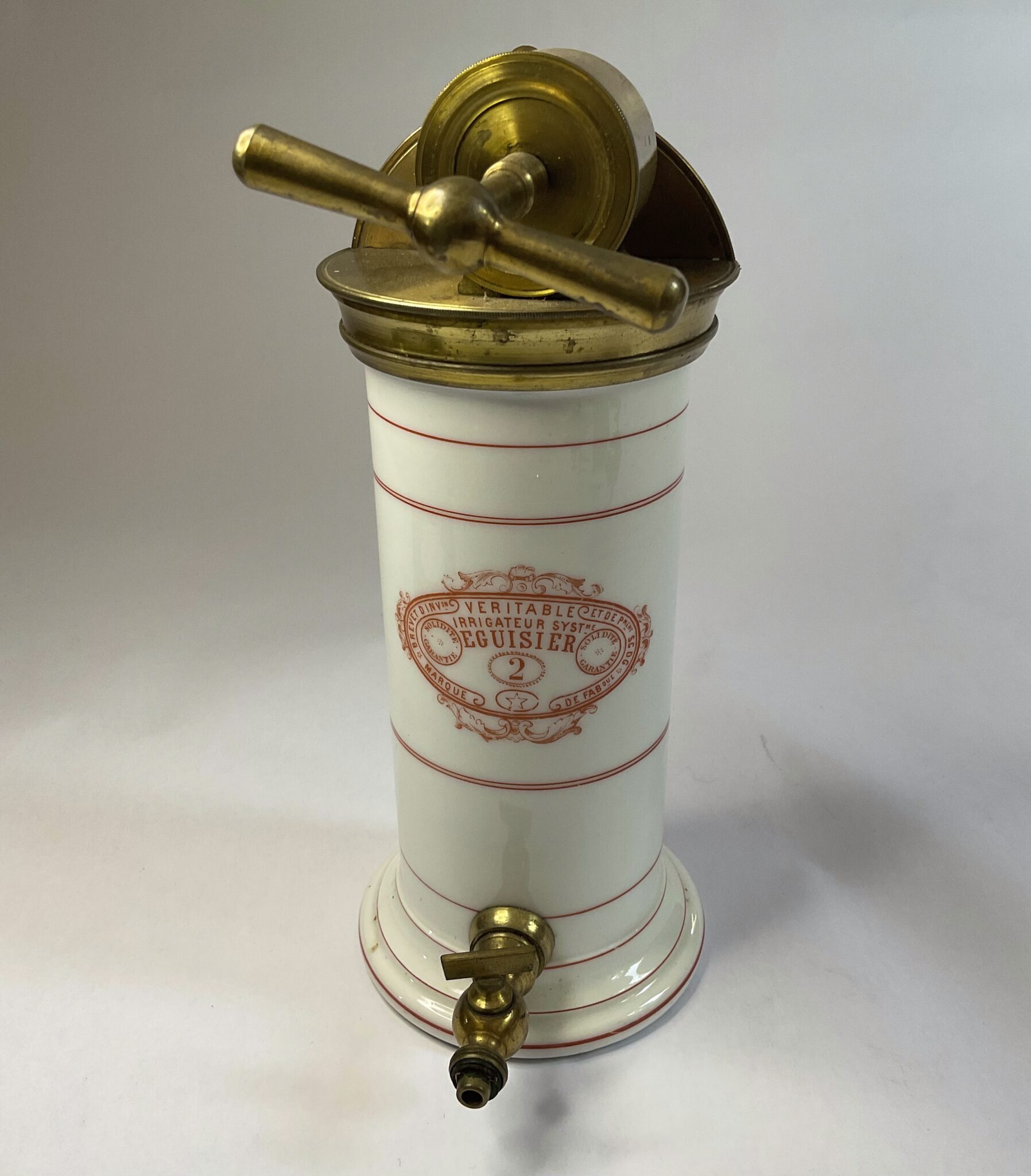 French ceramic Douche c1850.