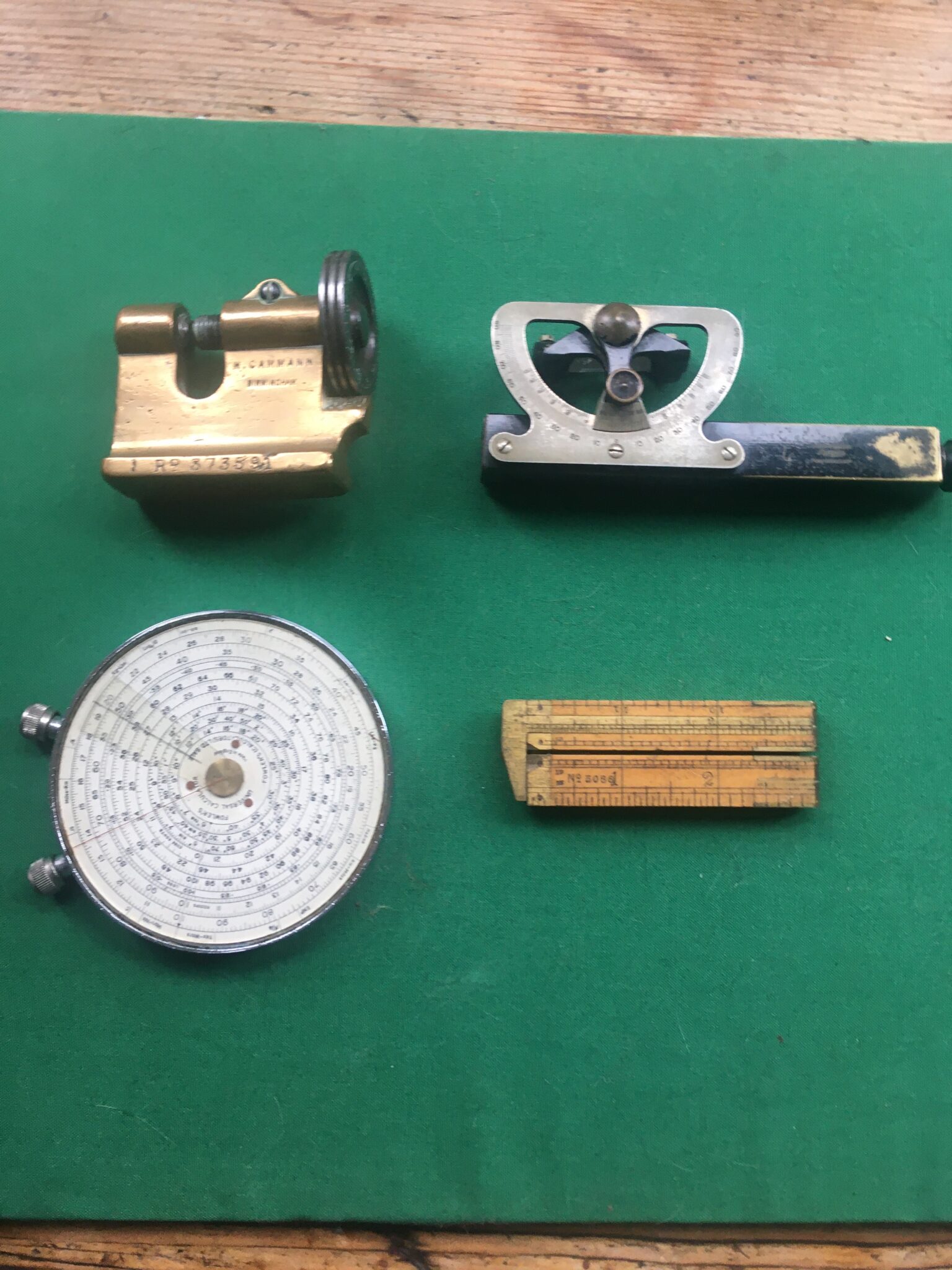 Fowler Universal,Abney Level, Caliper Rule, Micrometer Screw Gauge