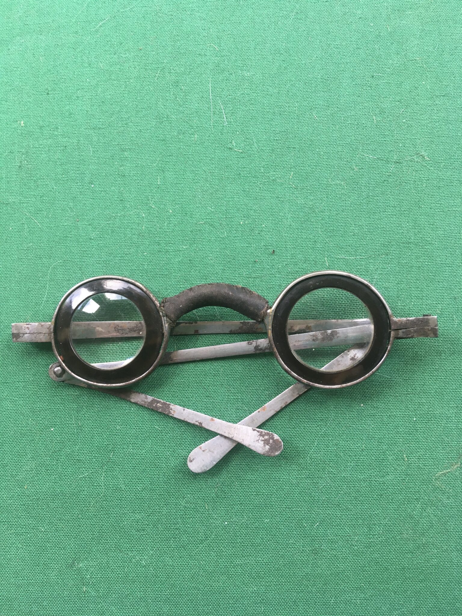 Good Pair of Steel Martins Margins Spectacles with Strong Convex lenses