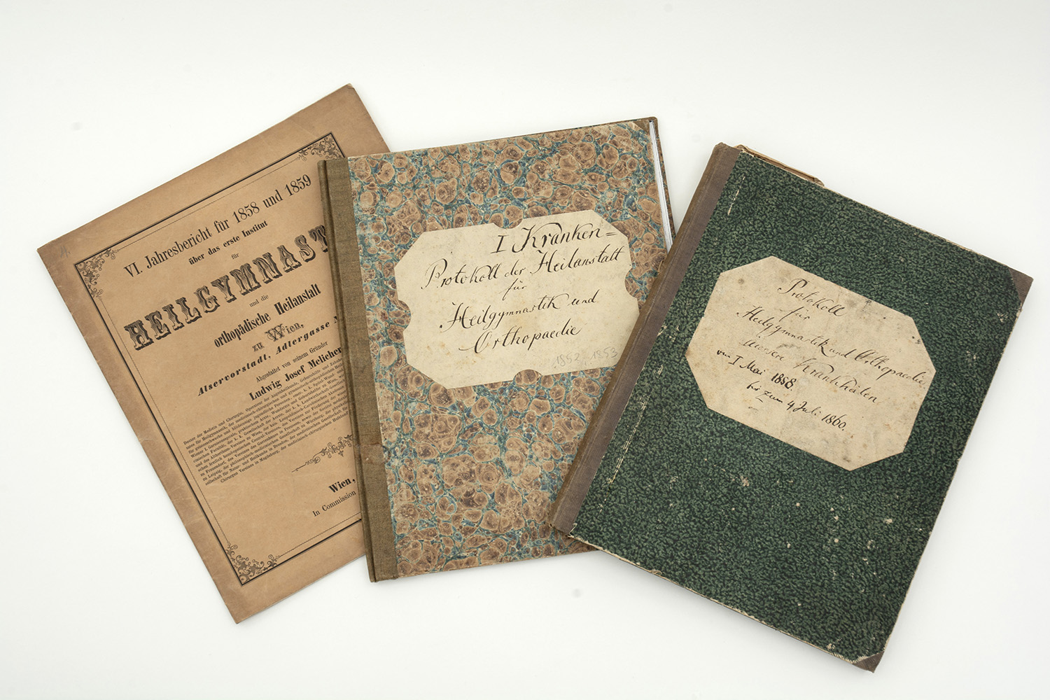 Ludwig Joseph Melicher (1816–1871), an important collection of manuscripts and books on orthopedics and therapeutic gymnastics.