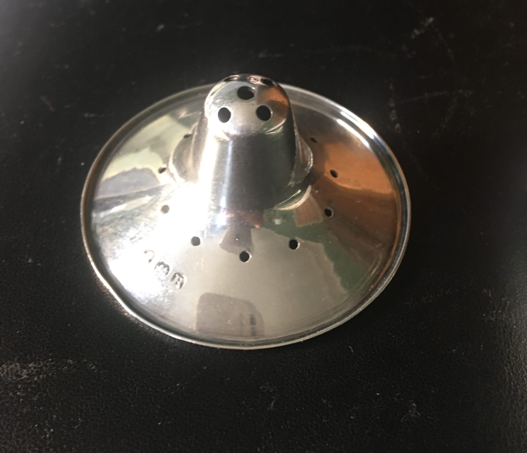 Silver Nipple Shield London Hallmark 1812
