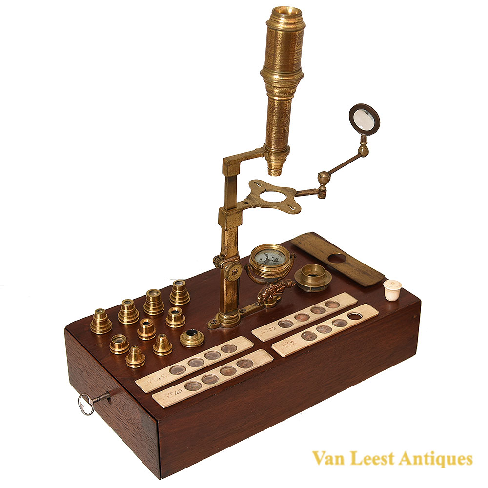 Jacob Huysen Cuff-type microscope, end 18th century