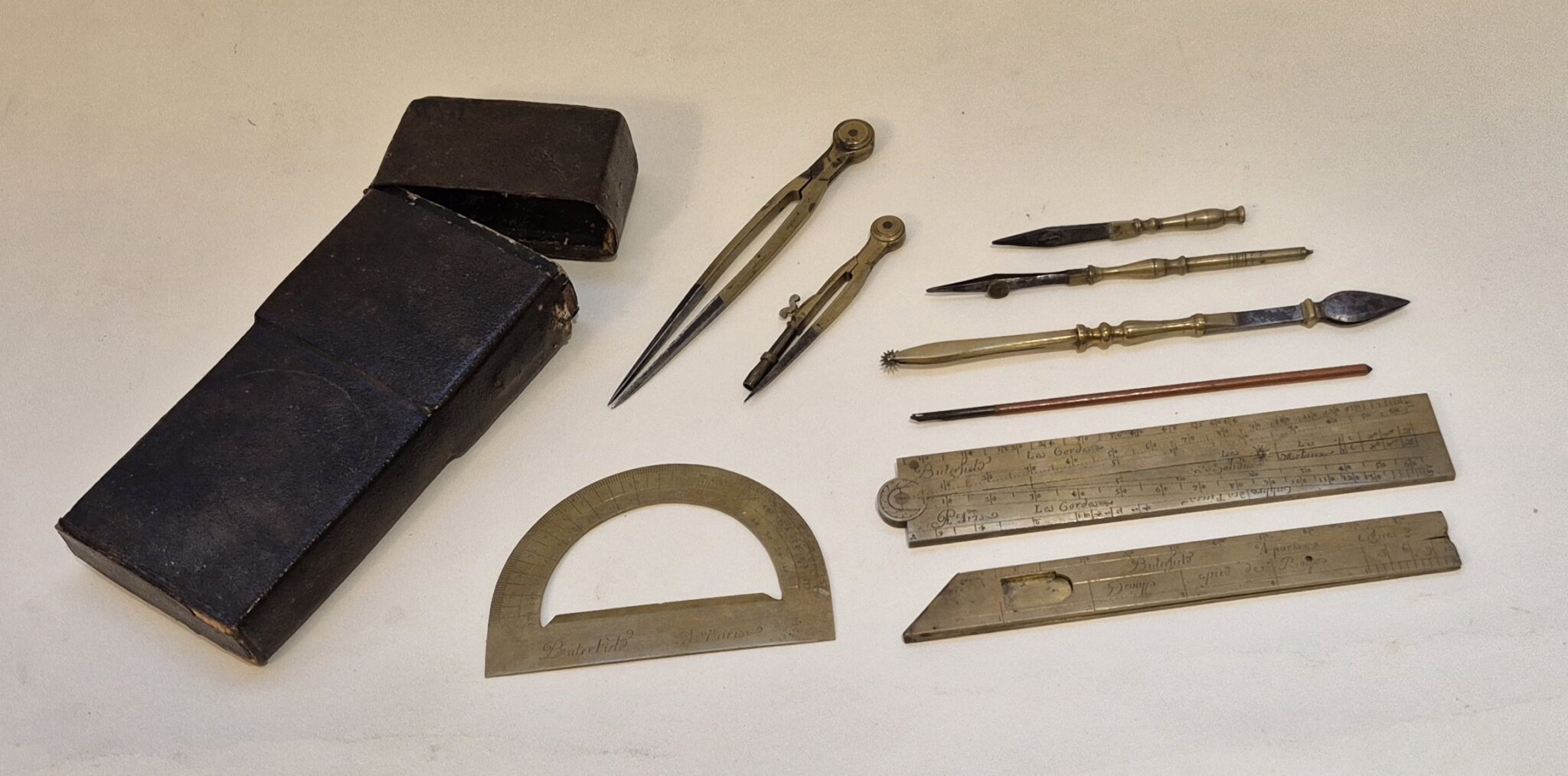 An early mathematical set by Butterfield, circa 1700