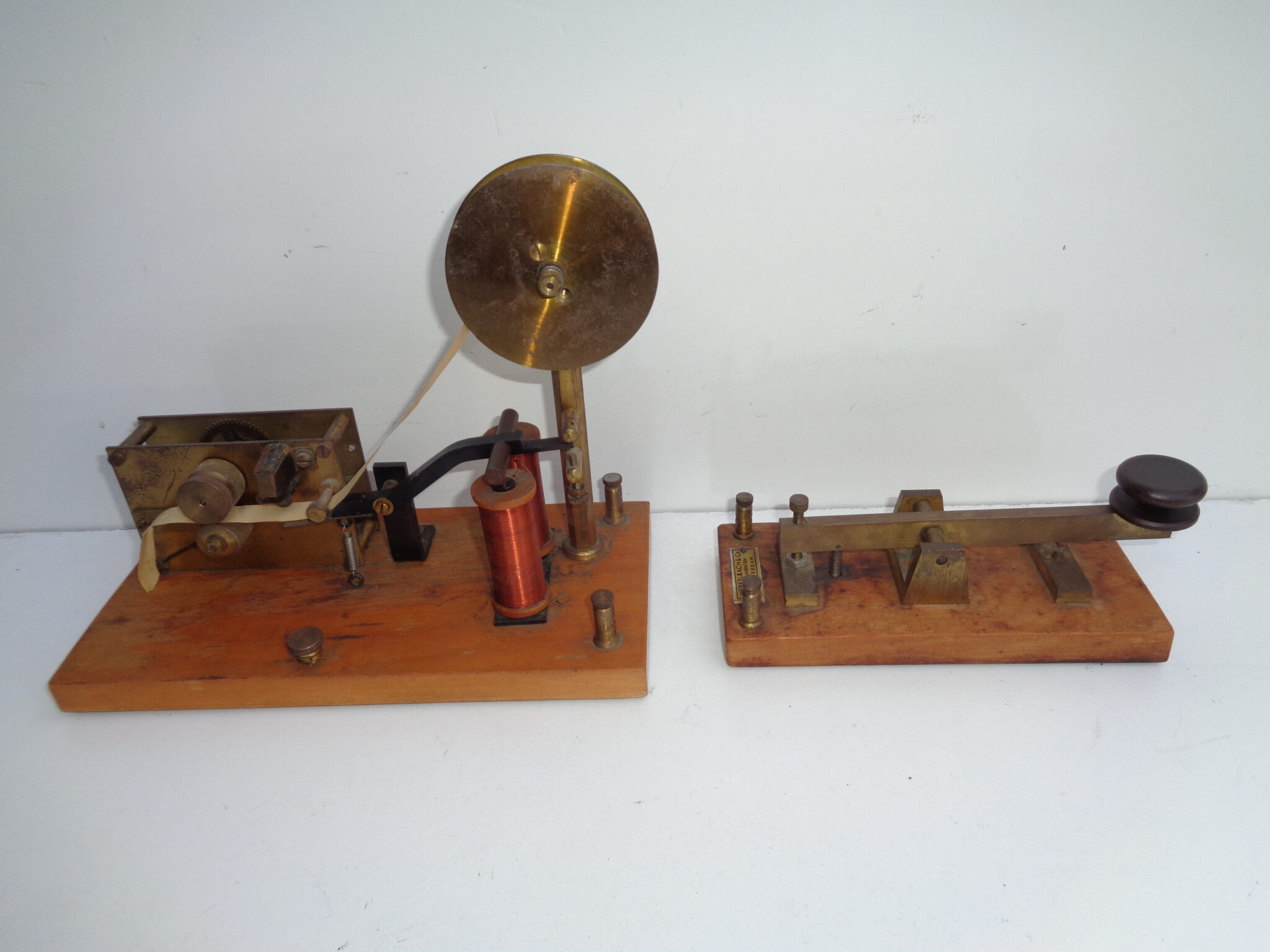 Antique study model of a electric telegraph, Merkelbach Amsterdam