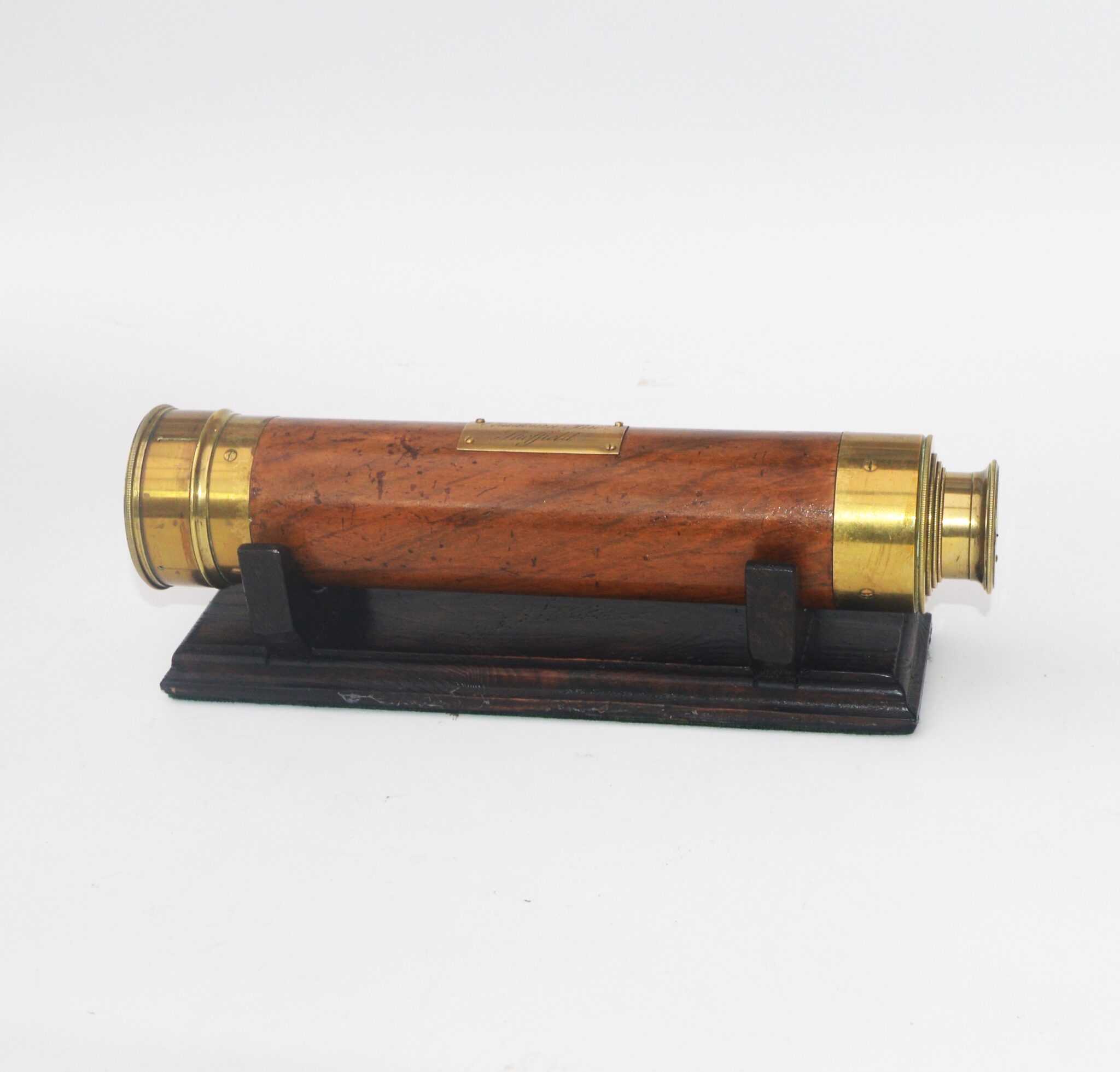 Four draw signed telescope.