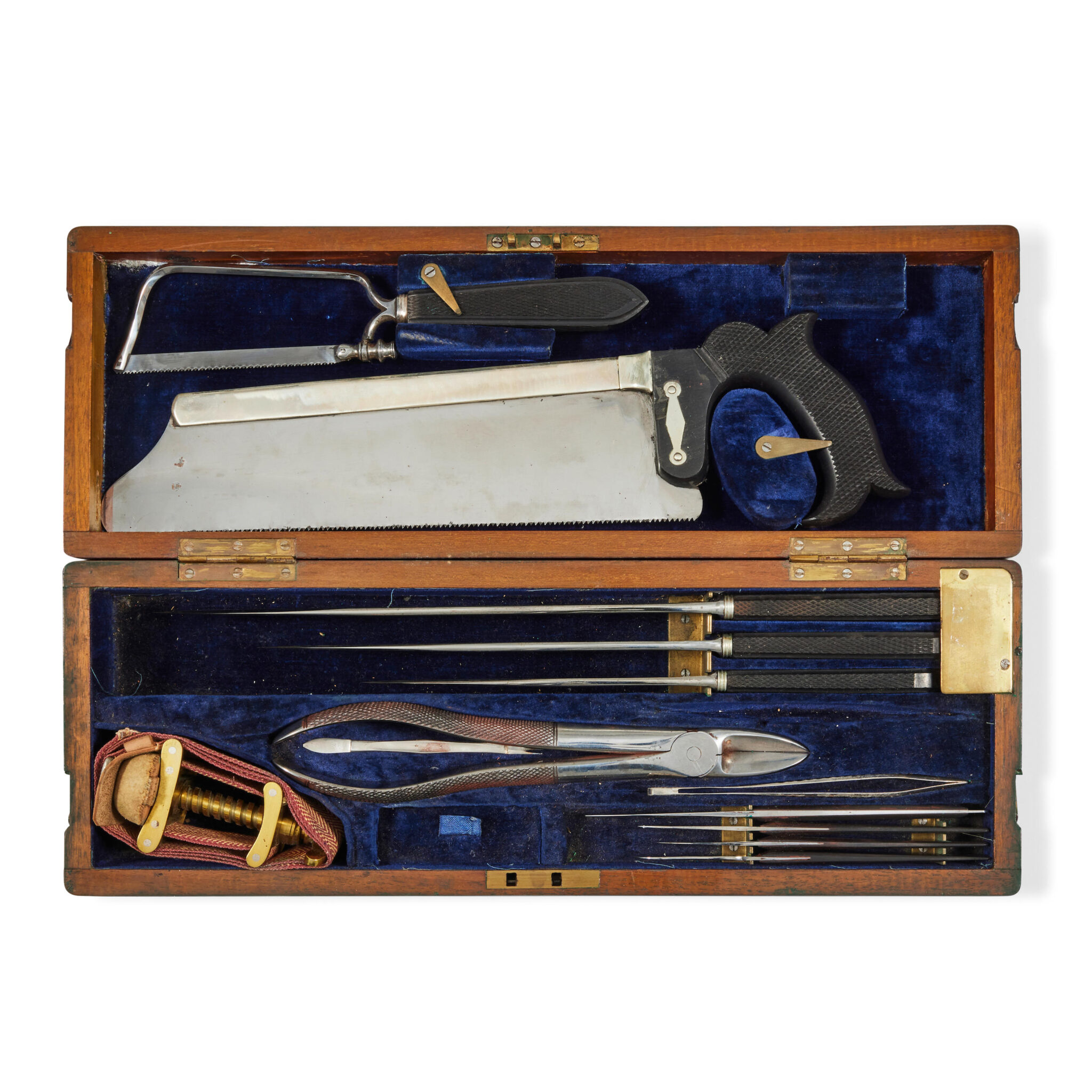 Surgeon’s amputation set – Krohn & Sesemann.