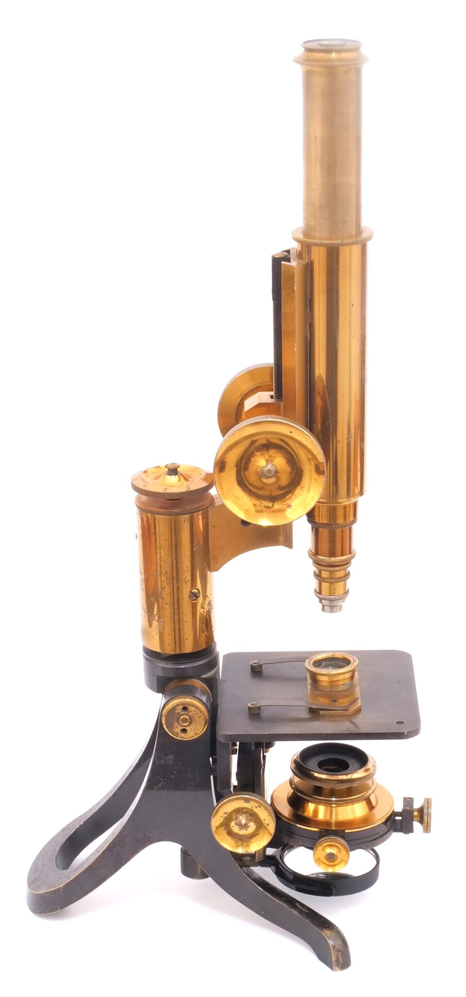 Large Henry Crouch microscope (c.1880)