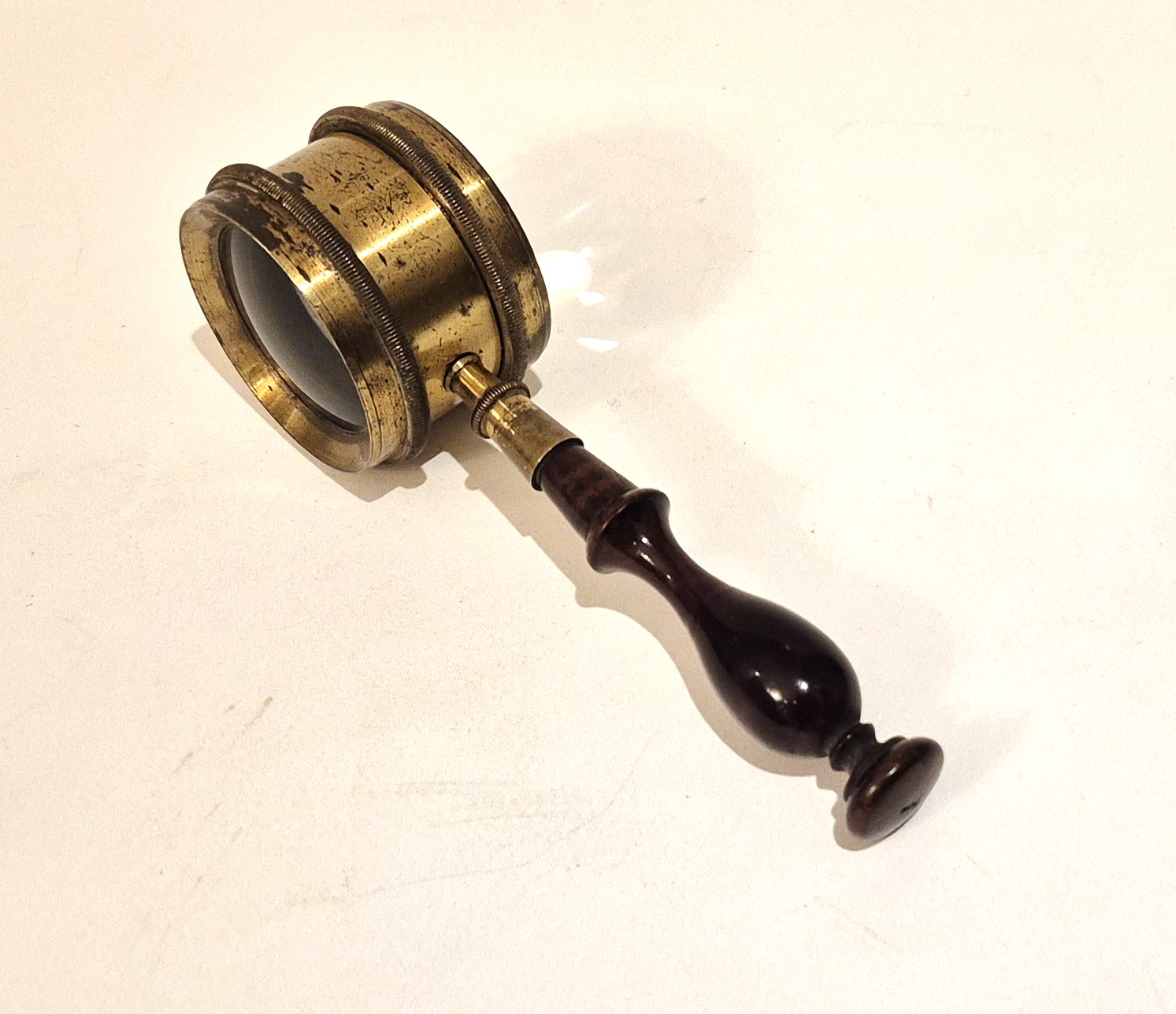 A large Coddington simple microscope, circa 1830-1840