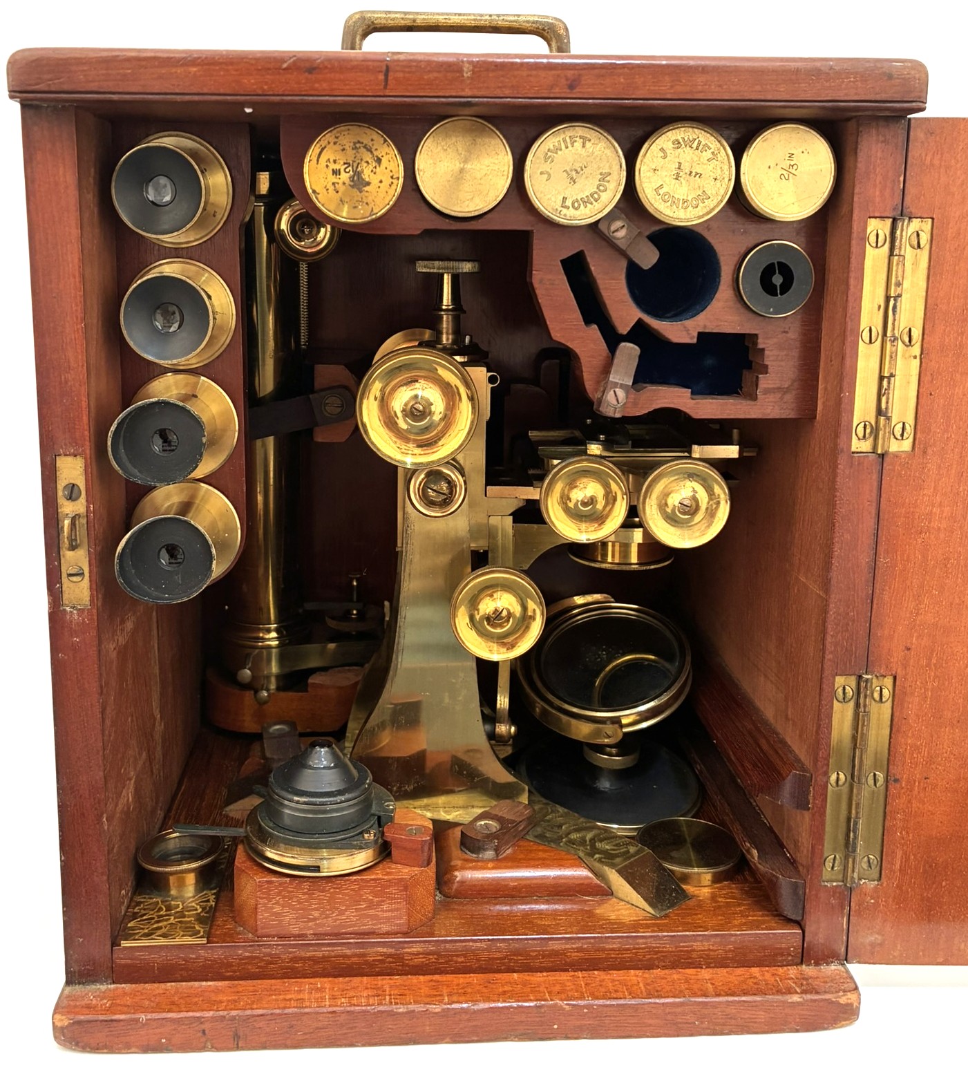 James Powell Swift “Best Compound Microscope Nº 1A (c.1865)