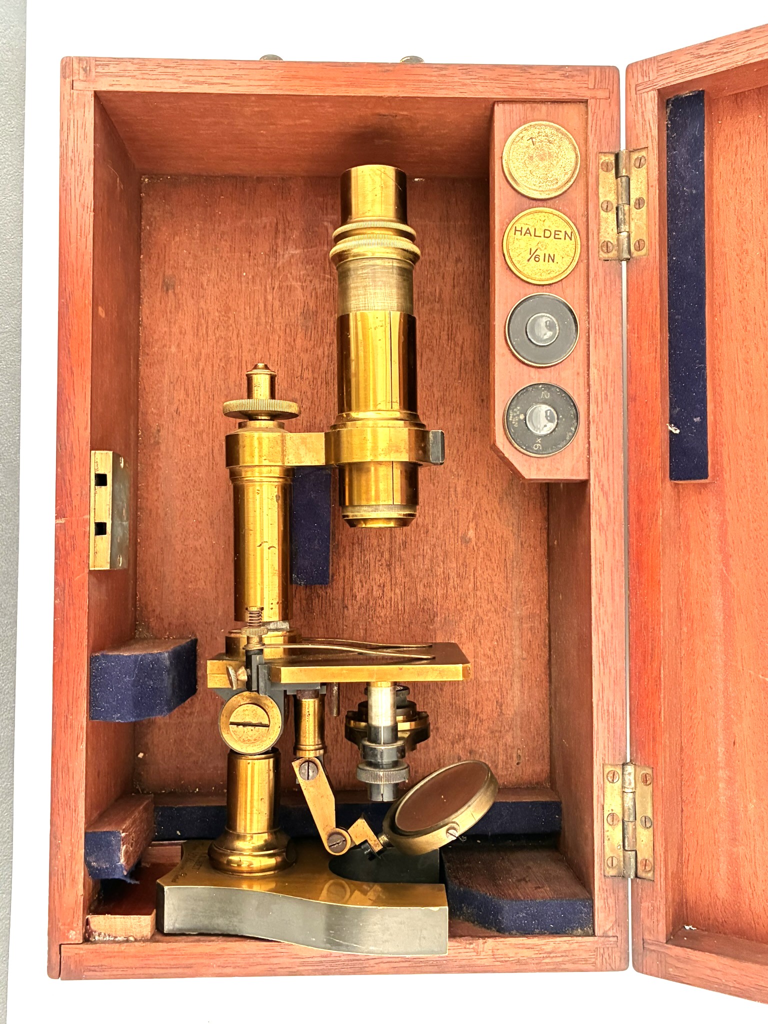 Antique Nachet microscope (c.1875)