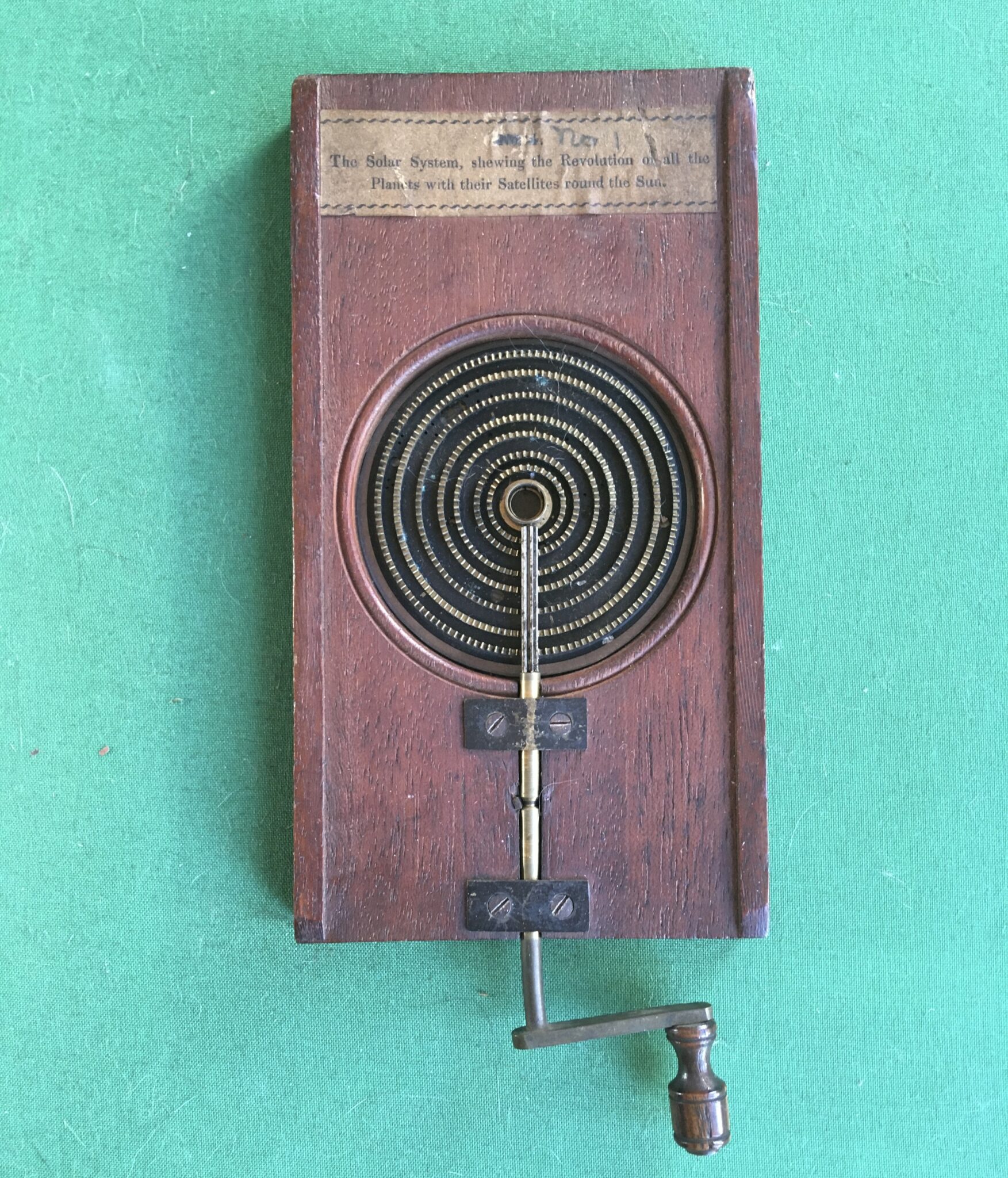 An Orrery Lantern Slide