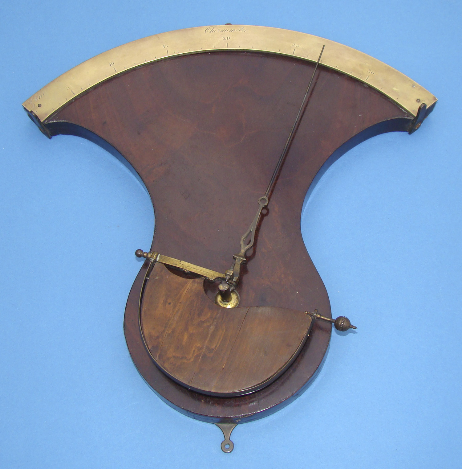 Attractive Thermometer needing neither Battery nor Liquid