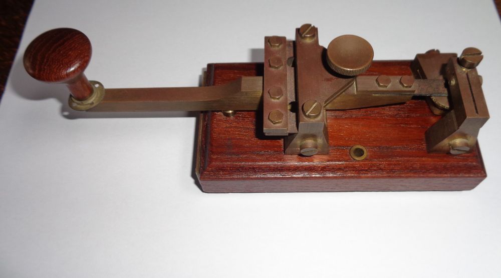 Morse key by Lennart Petterson & Co., early 1900s