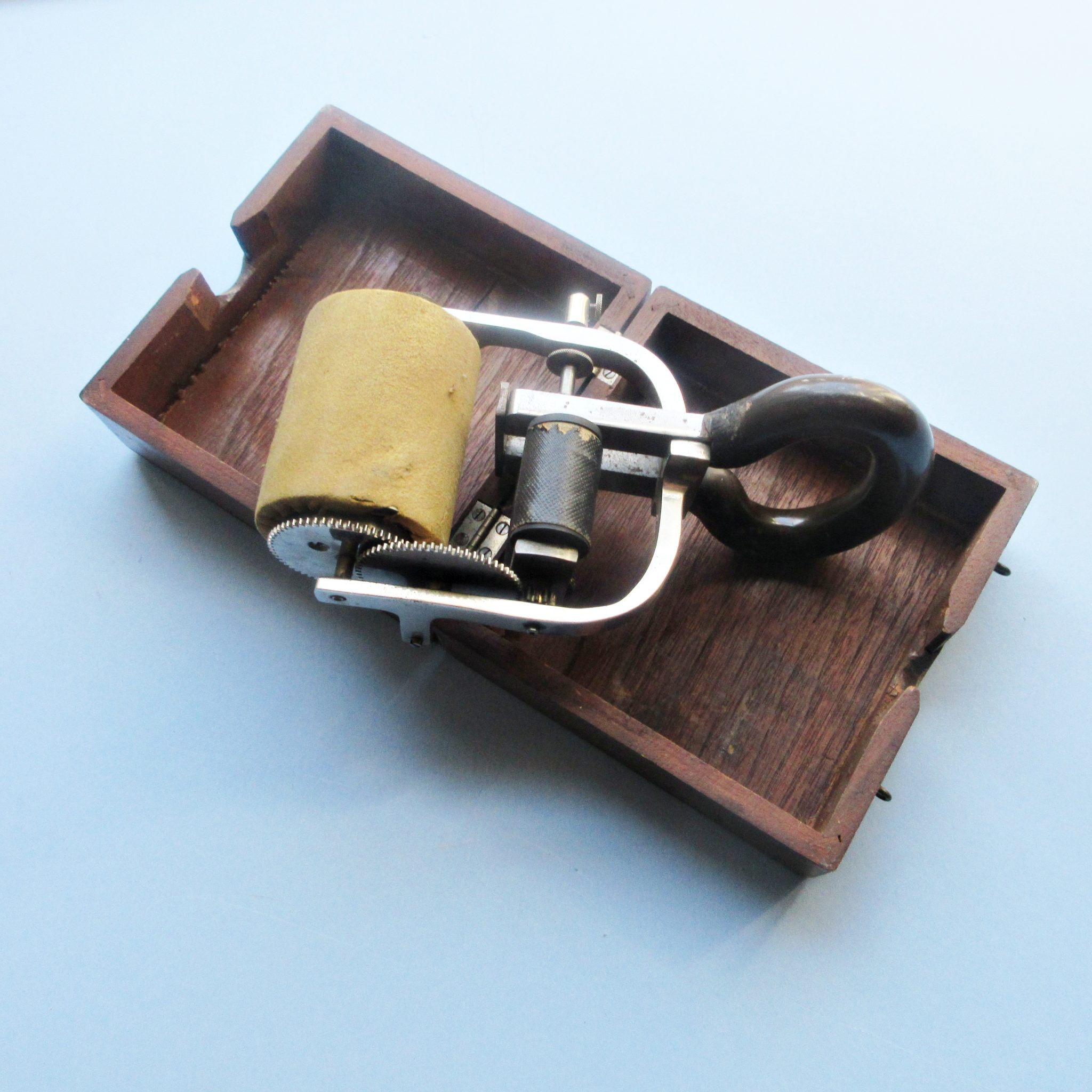 Dr. John Butler’s 1881 patented Electro-Magnetic Massage Roller