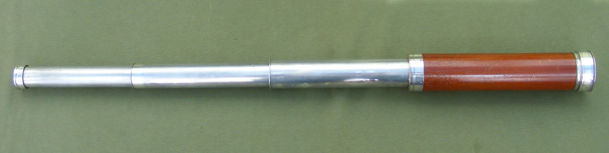 OLD SHEFFIELD PLATE TELESCOPE BY WORTHINGTON & ALLAN