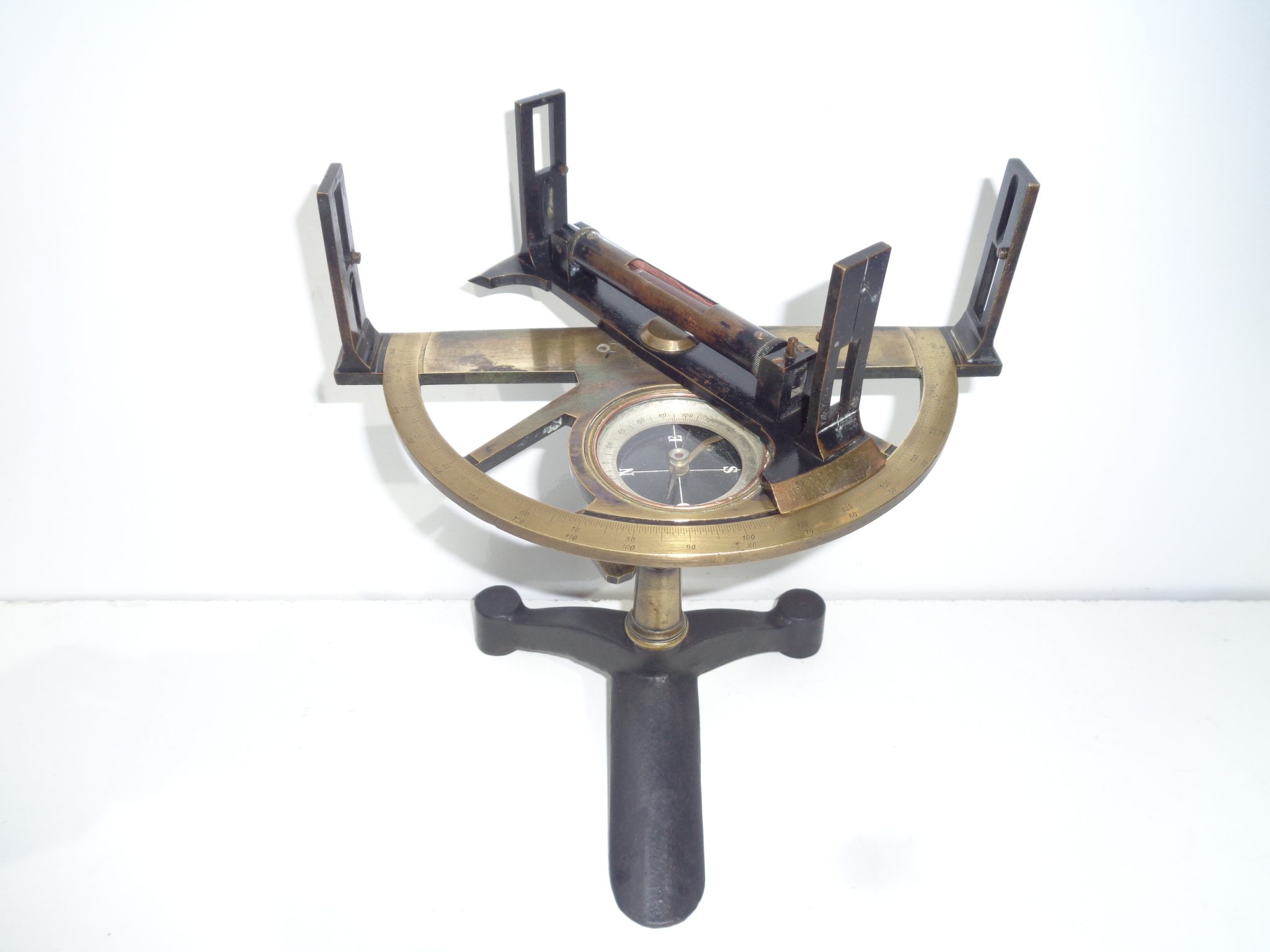 A BRASS 19 century GRAPHOMETER,