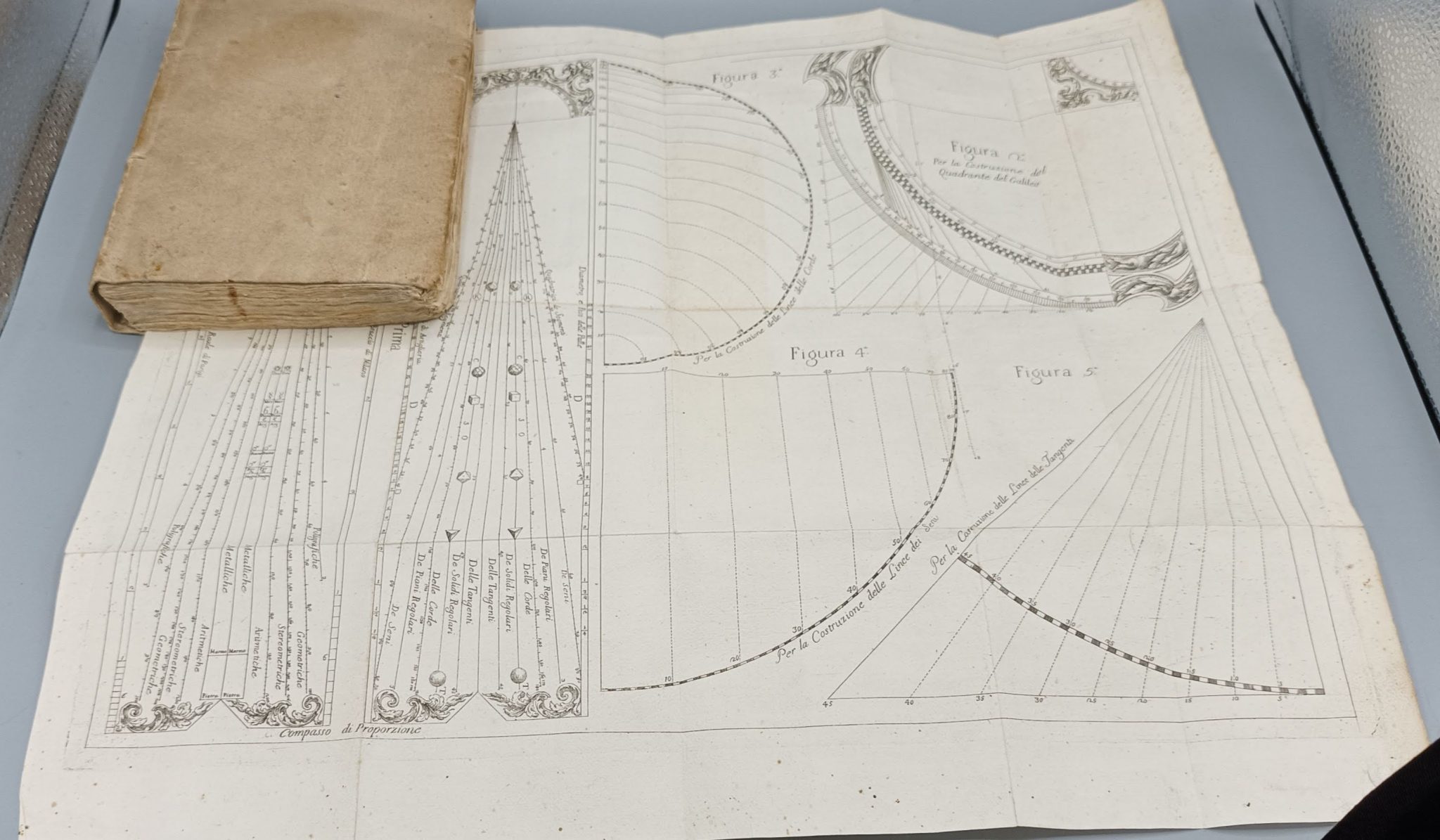 MARCHELLI on PROPORTIONAL COMPASS, 1759