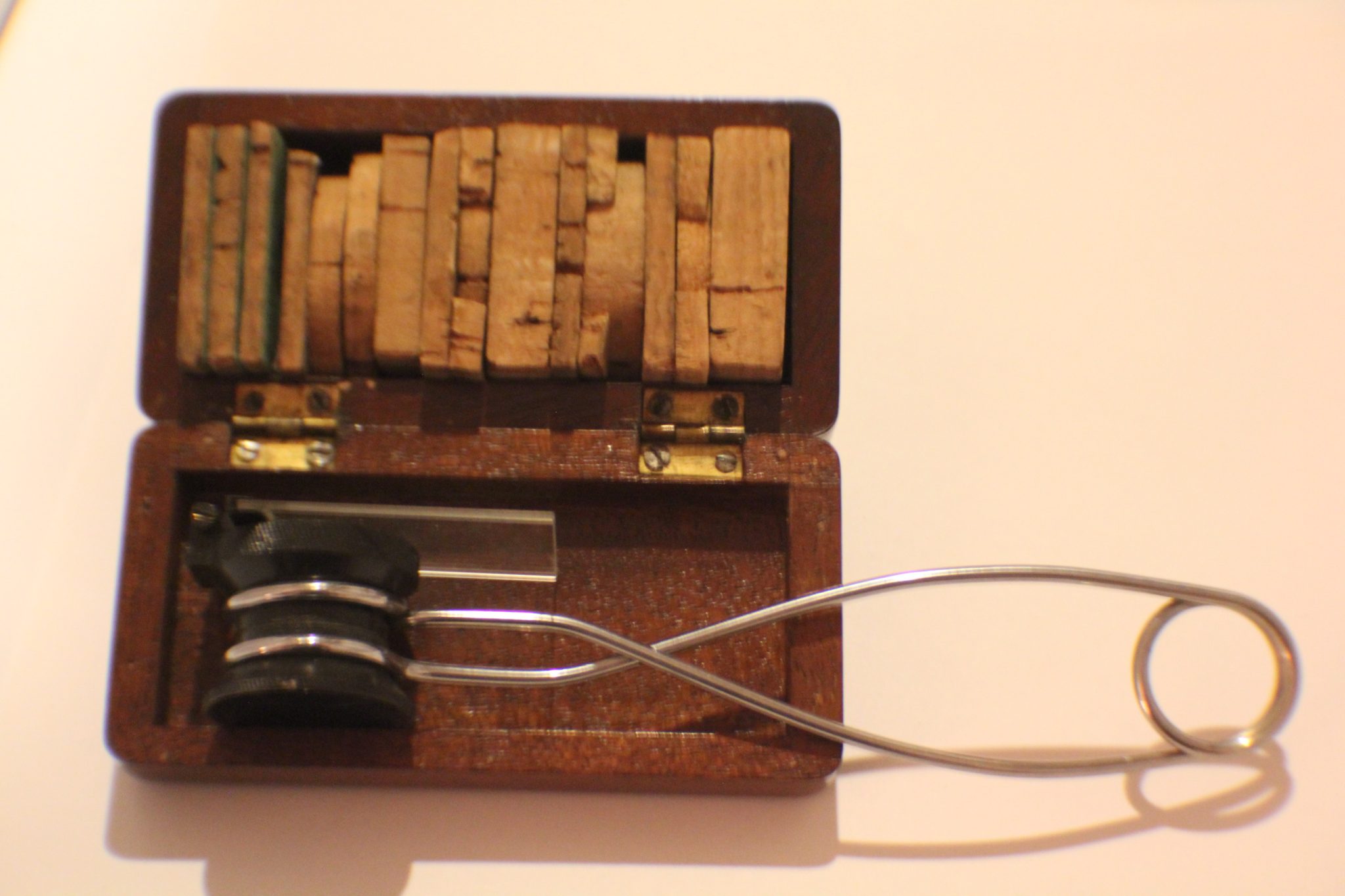 ~EXCEPTIONAL TOURMALINE TONGS WITH CASED SAMPLES~