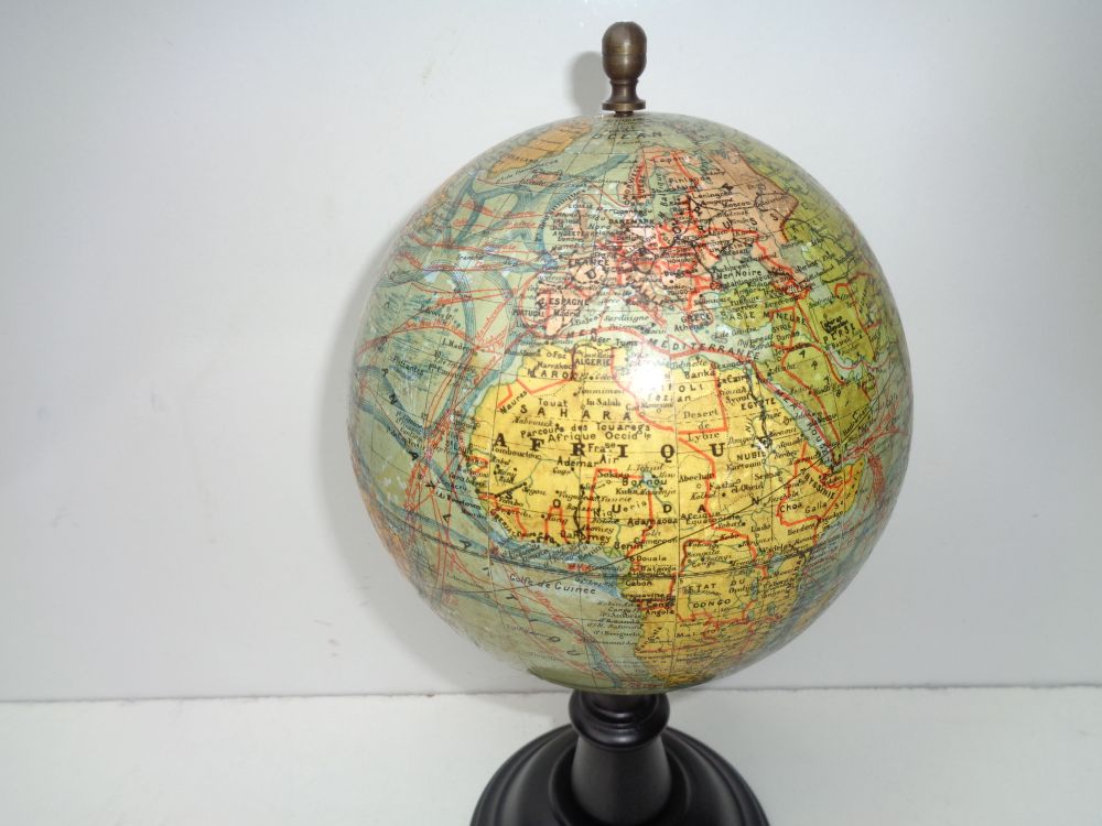 Globe Terrestre by J. Forest, Paris, over 100 years old