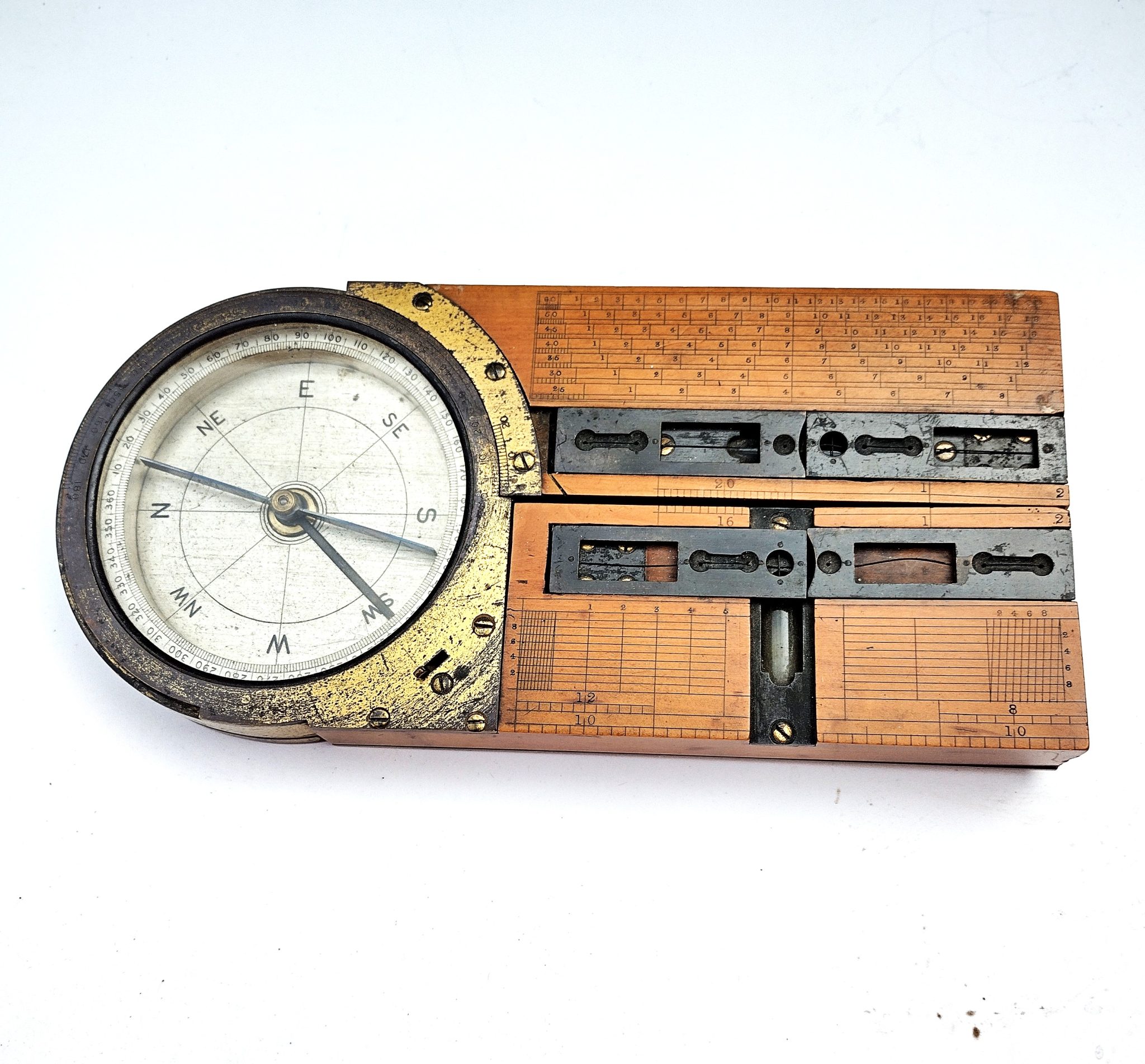 A large clinometer by Francis Barker. C.E. Chester Inventor & Patentee.