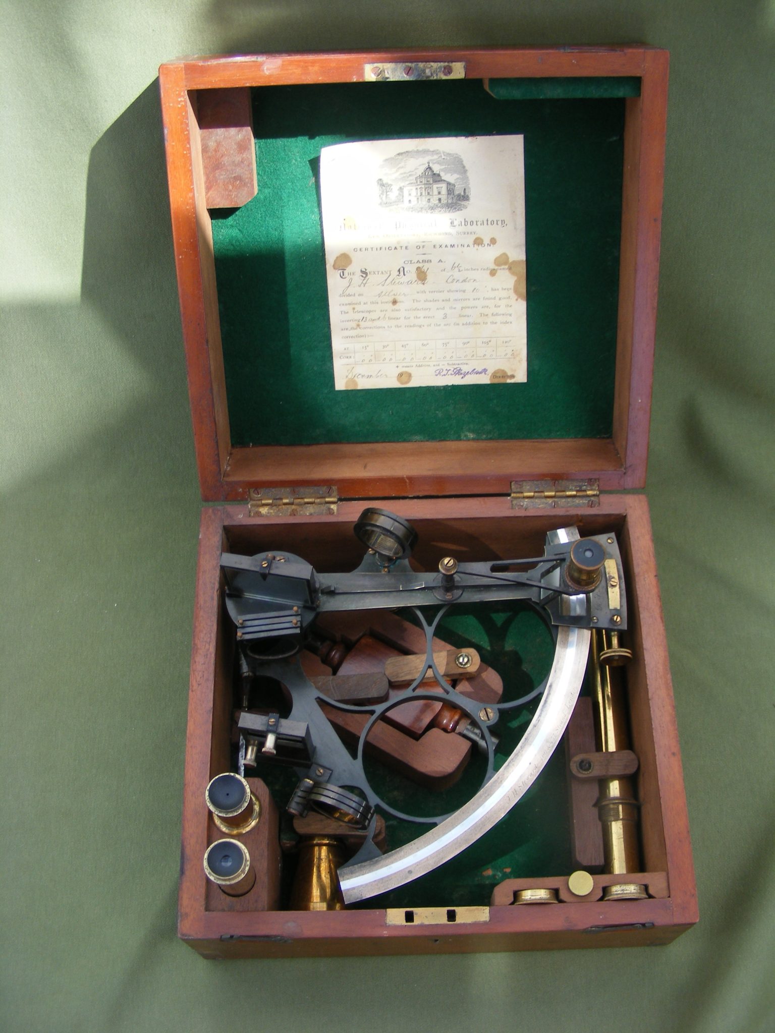 SEXTANT BY JAMES HENRY STEWARD. LONDON