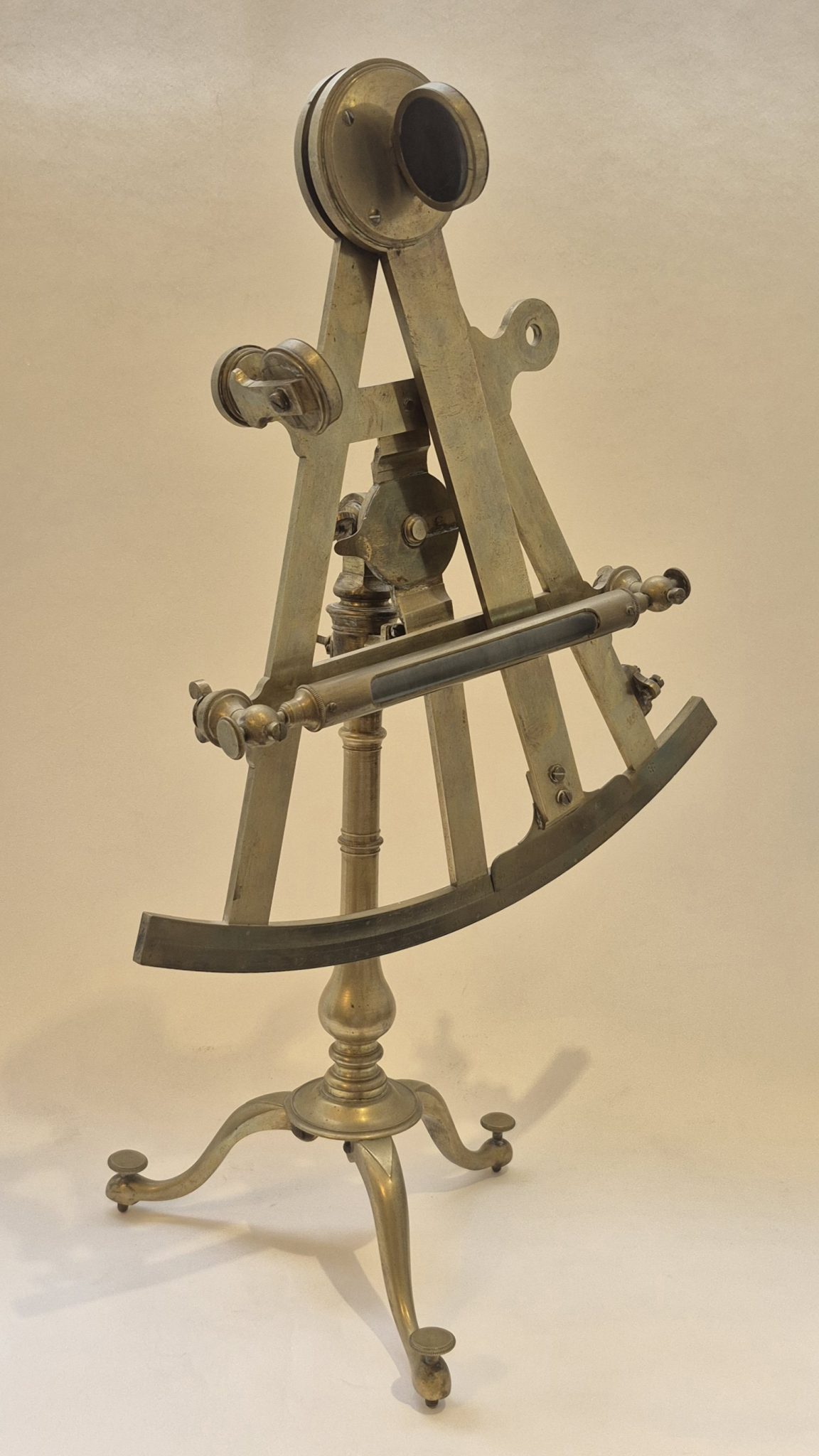 An important Brander & Hoschel full brass Octant, circa 1777 109369 An important Brander & Hoschel full brass Octant, circa 1777