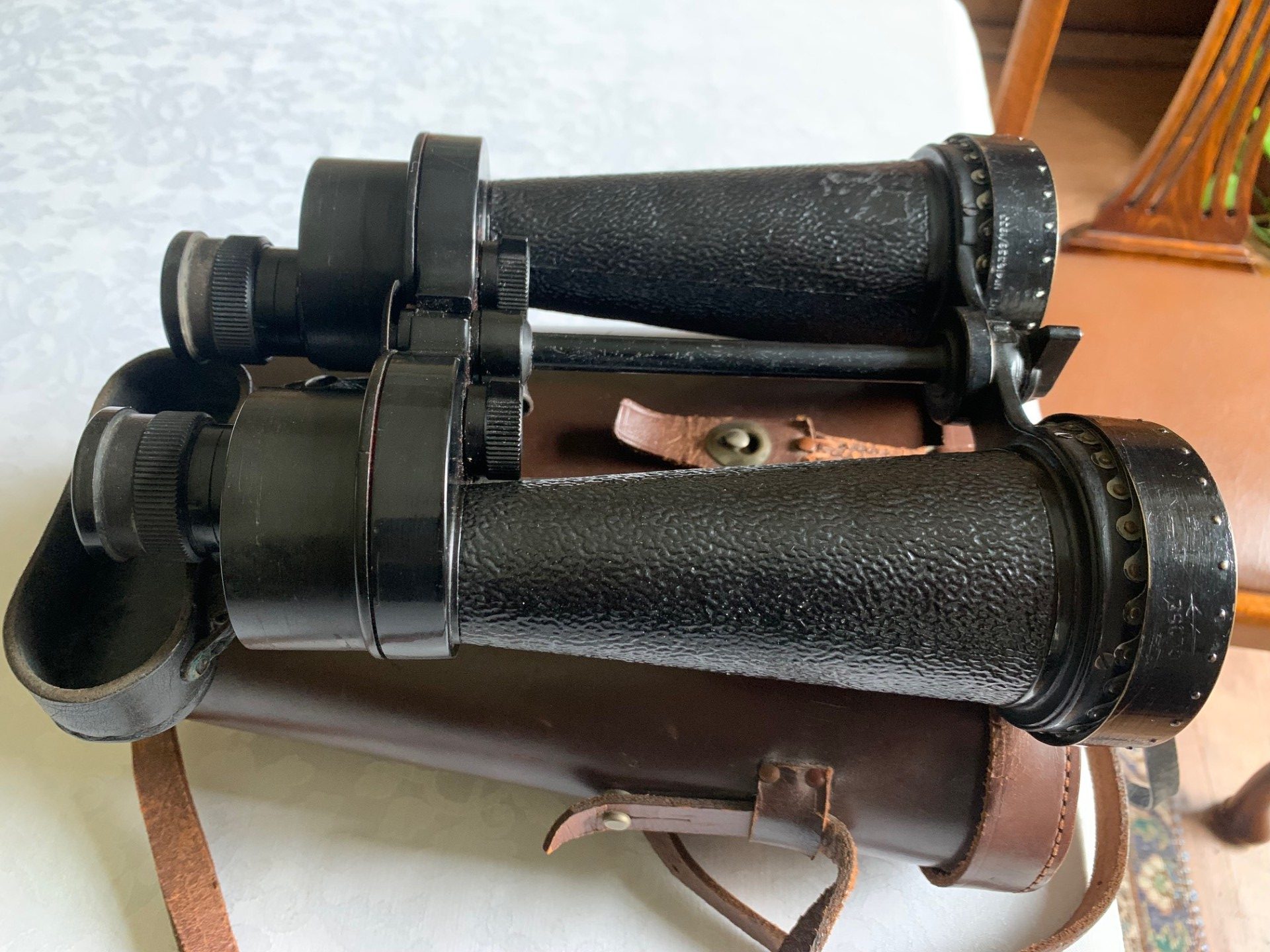 Vintage Barr & Stroud CF42 7×50 Admiralty Type WWII Binoculars with Sun/Spray Shields 1a Vintage Barr & Stroud CF42 7×50 Admiralty Type WWII Binoculars with Sun/Spray Shields