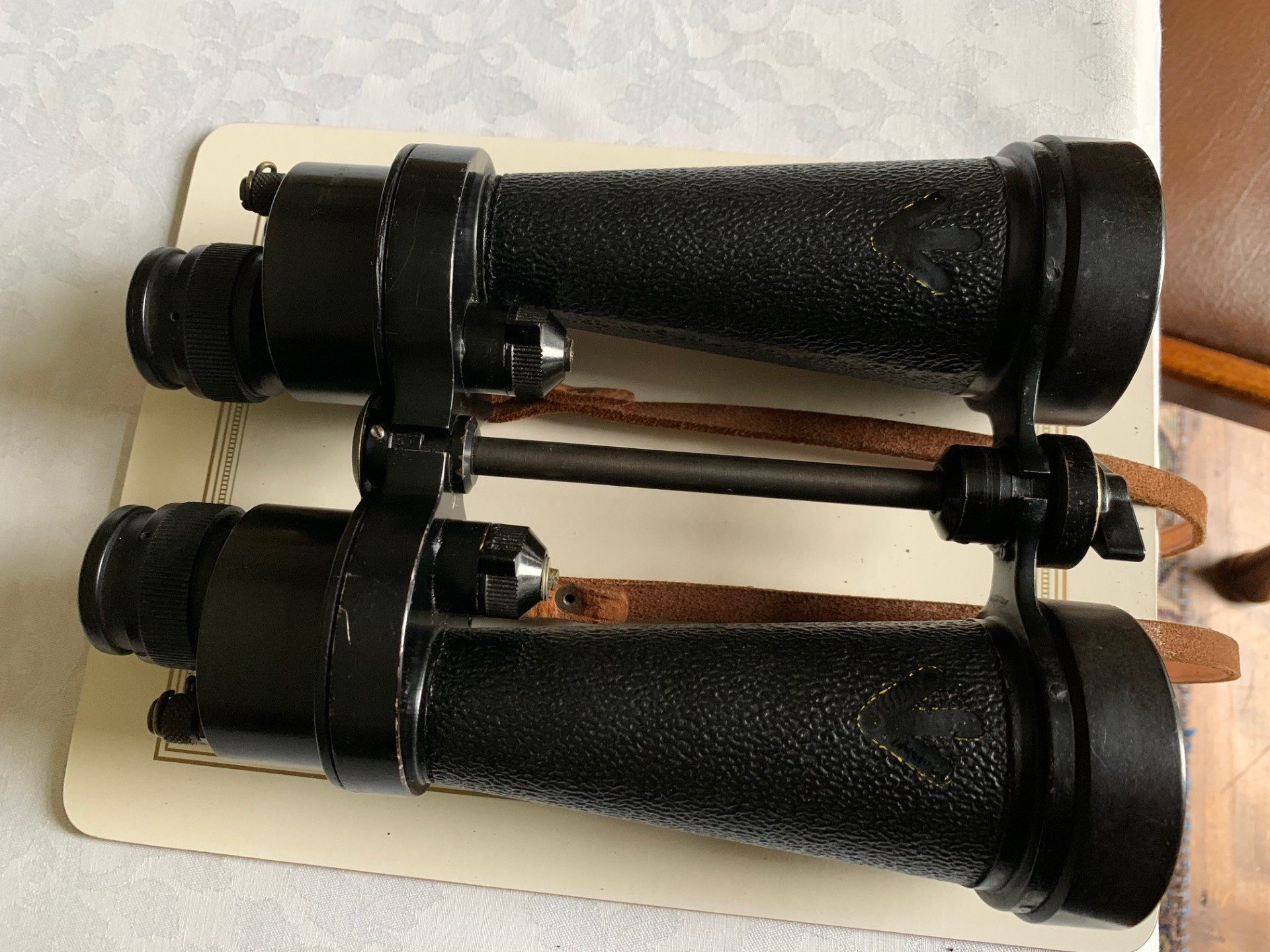 Vintage Barr & Stroud CF42 7×50 Admiralty Pattern Binoculars – circa 1947