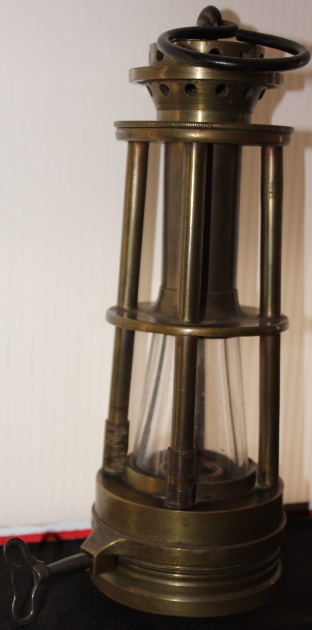 ~FINE AND RARE A-H-G FLAME SAFETY LAMP~