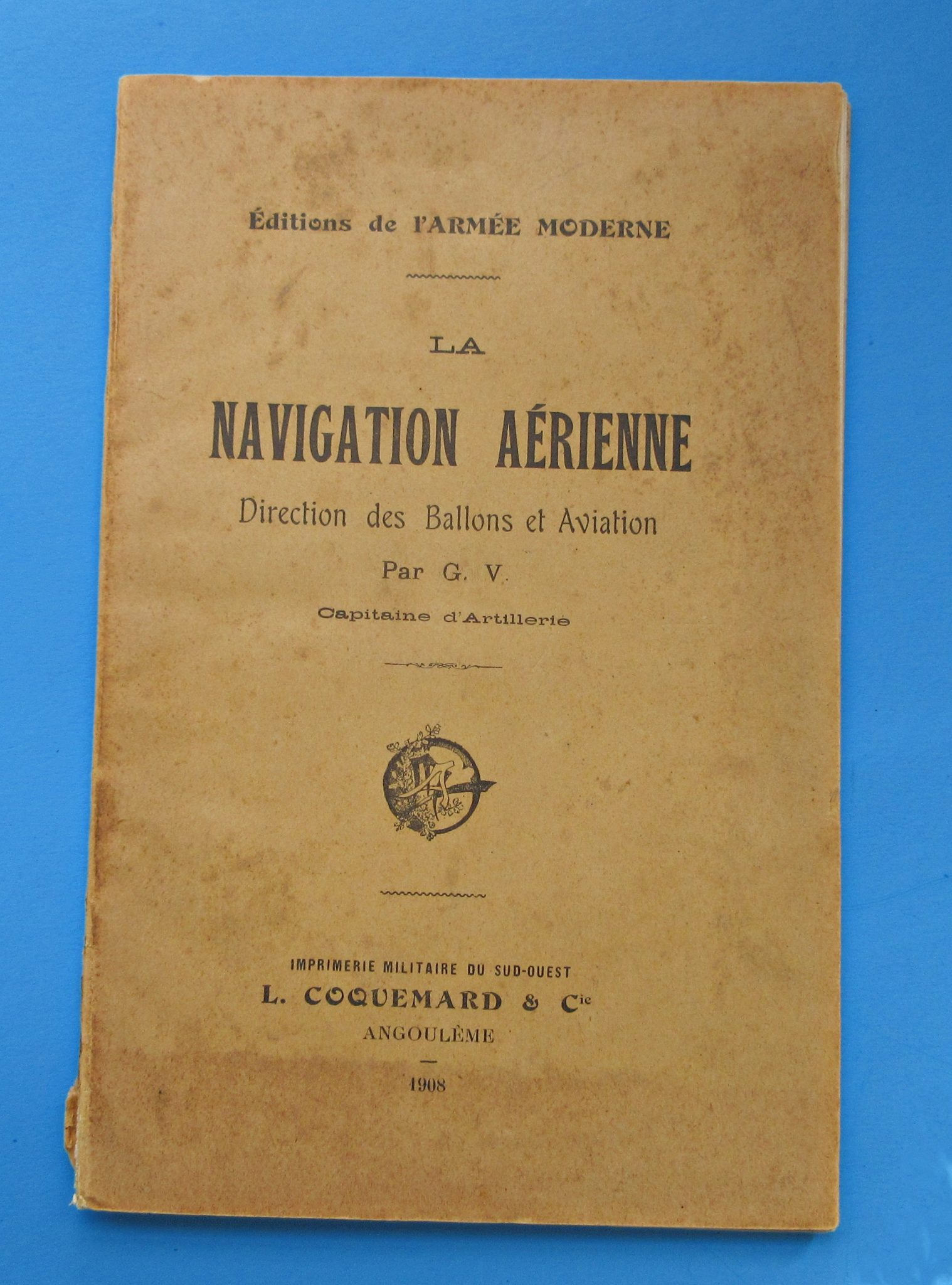 Extremely Rare 1908 French Publication on Aerial Navigation BalloonFrench1 Extremely Rare 1908 French Publication on Aerial Navigation