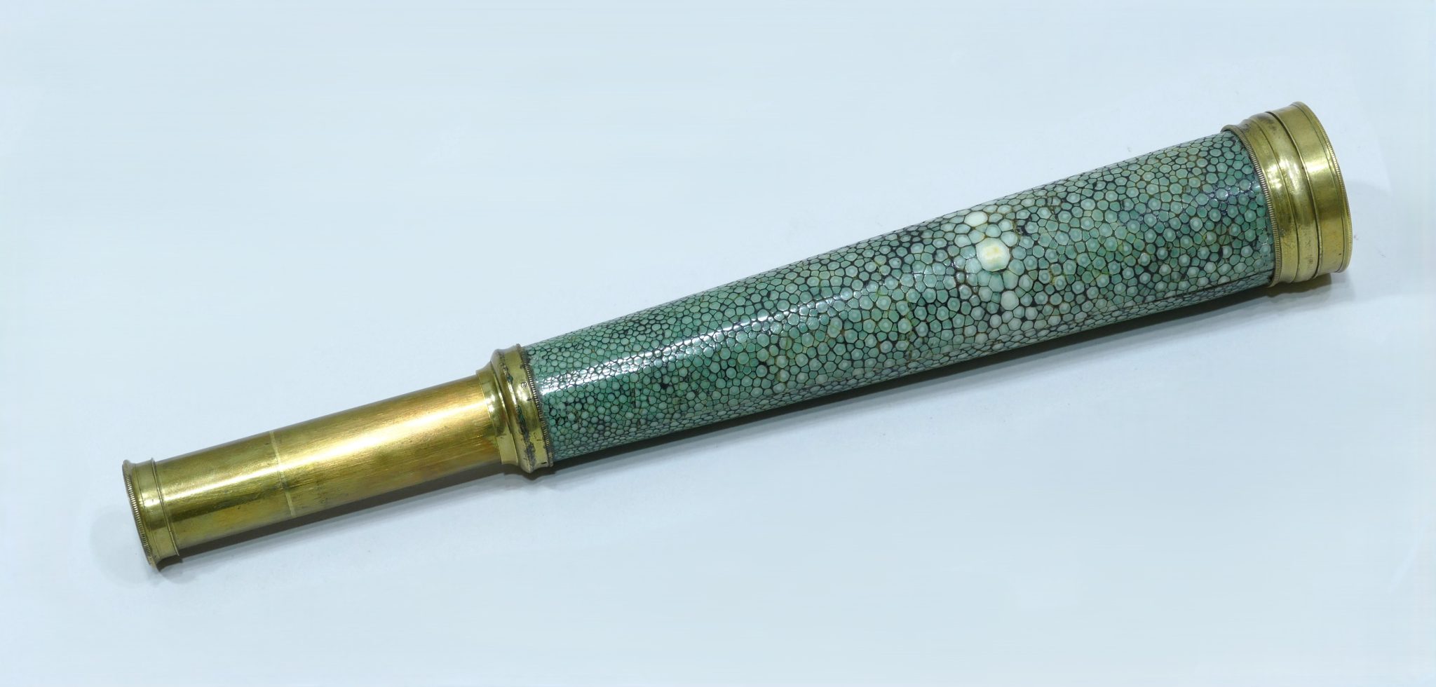Rare conical telescope in stingray signed Dollond London made circa 1780