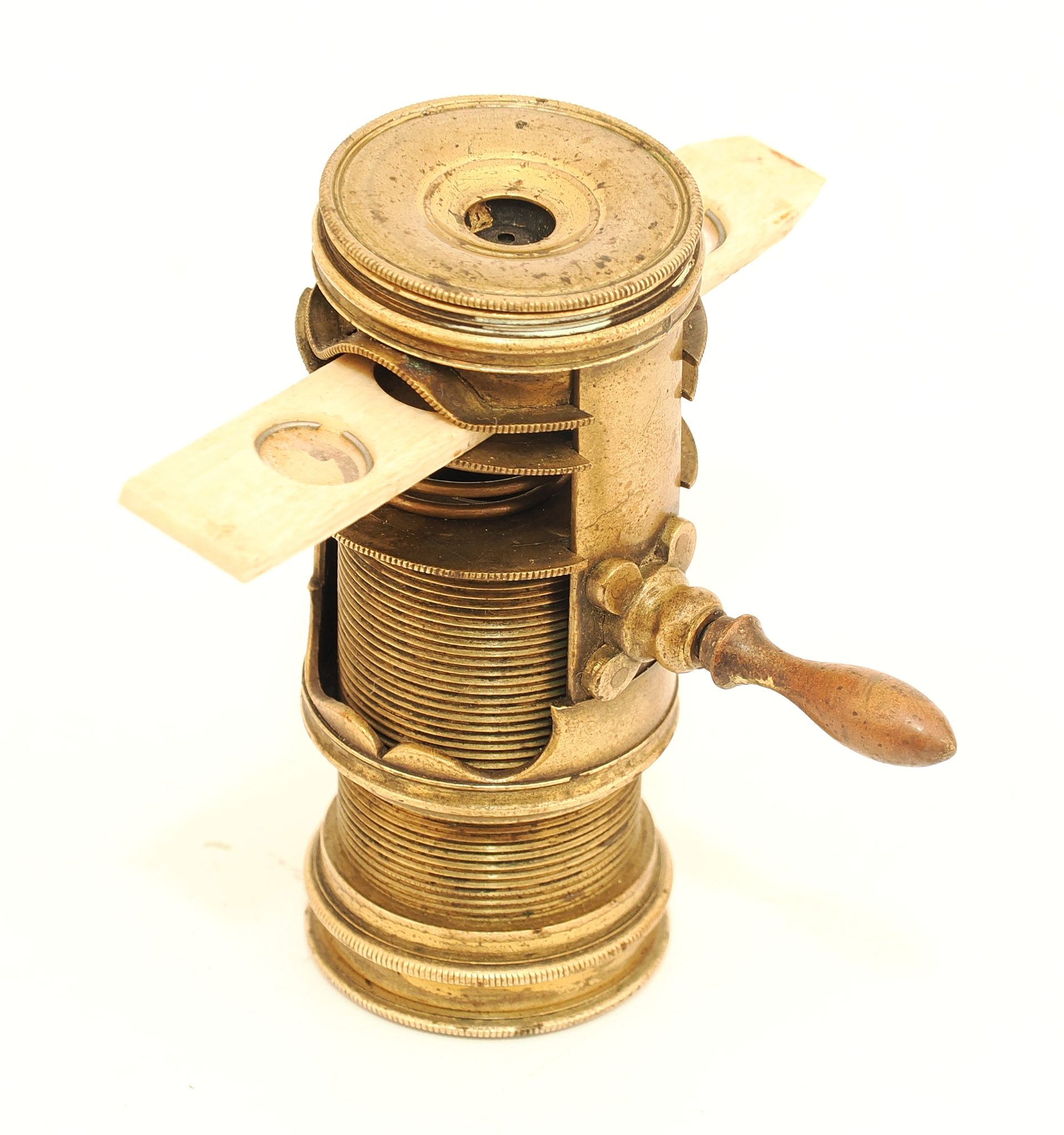 Wilson screw-barrel microscope (c.1750)
